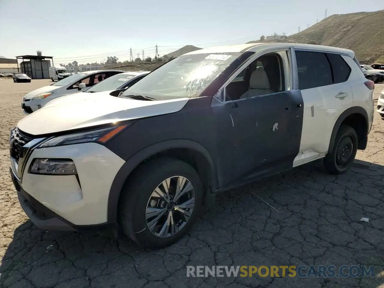 1 Photograph of a damaged car 5N1AT3BA1MC830635 NISSAN ROGUE 2021