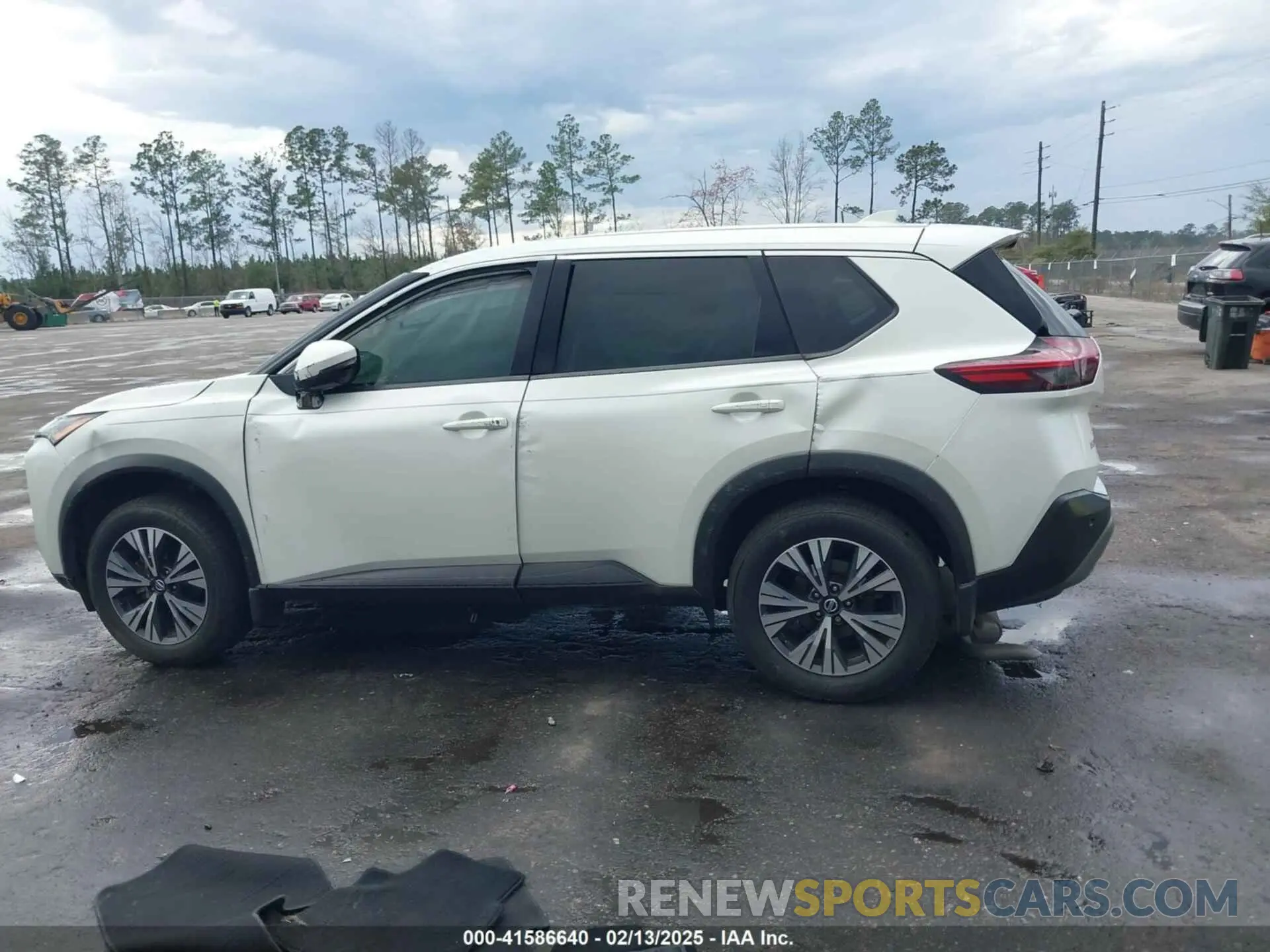 14 Photograph of a damaged car 5N1AT3BA1MC837200 NISSAN ROGUE 2021