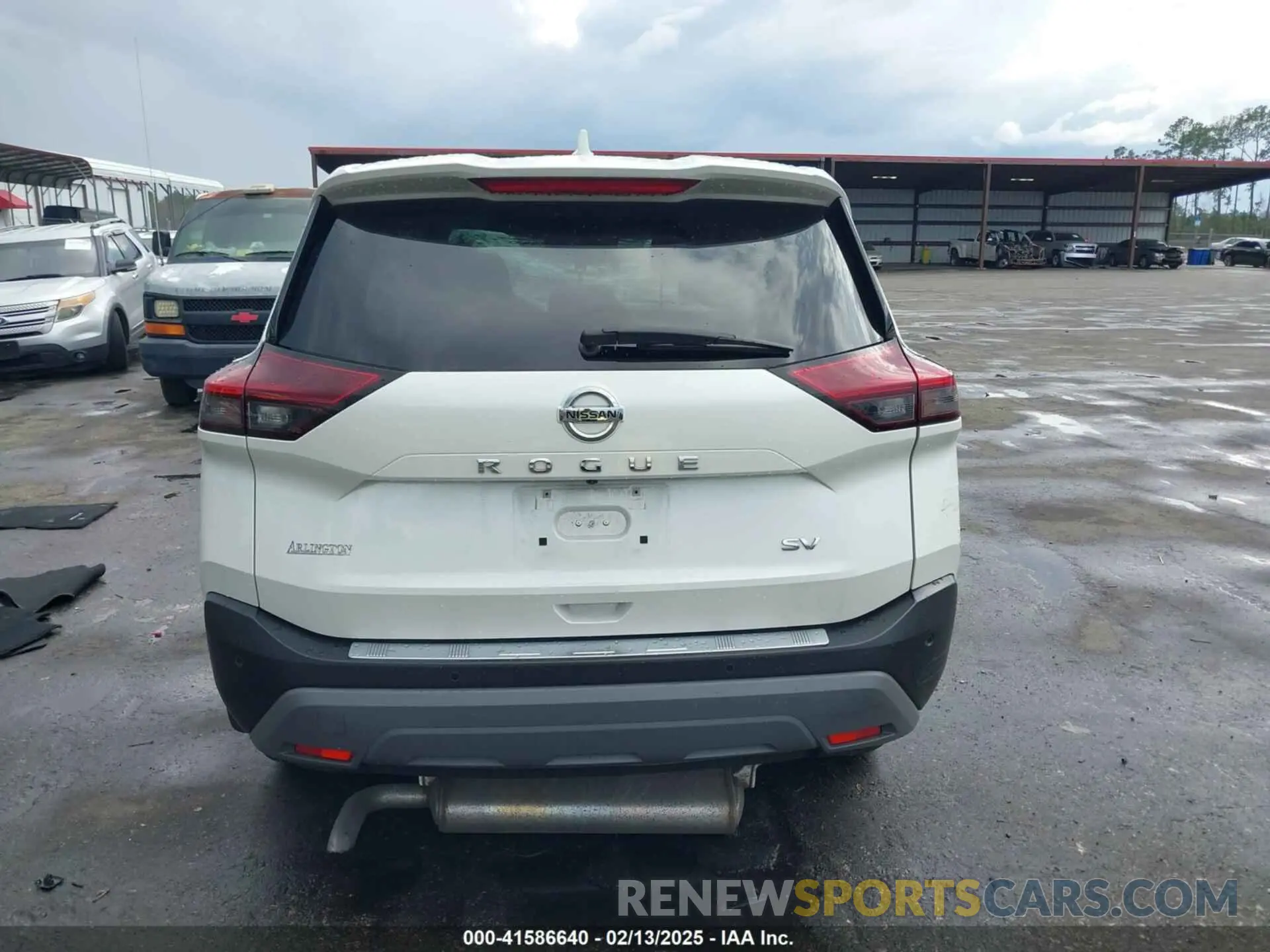 16 Photograph of a damaged car 5N1AT3BA1MC837200 NISSAN ROGUE 2021