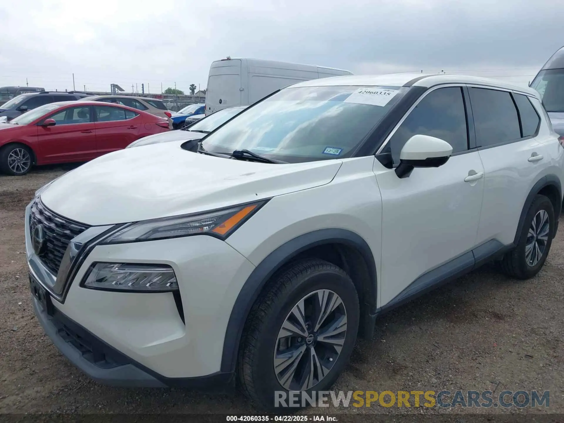 2 Photograph of a damaged car 5N1AT3BA2MC677912 NISSAN ROGUE 2021
