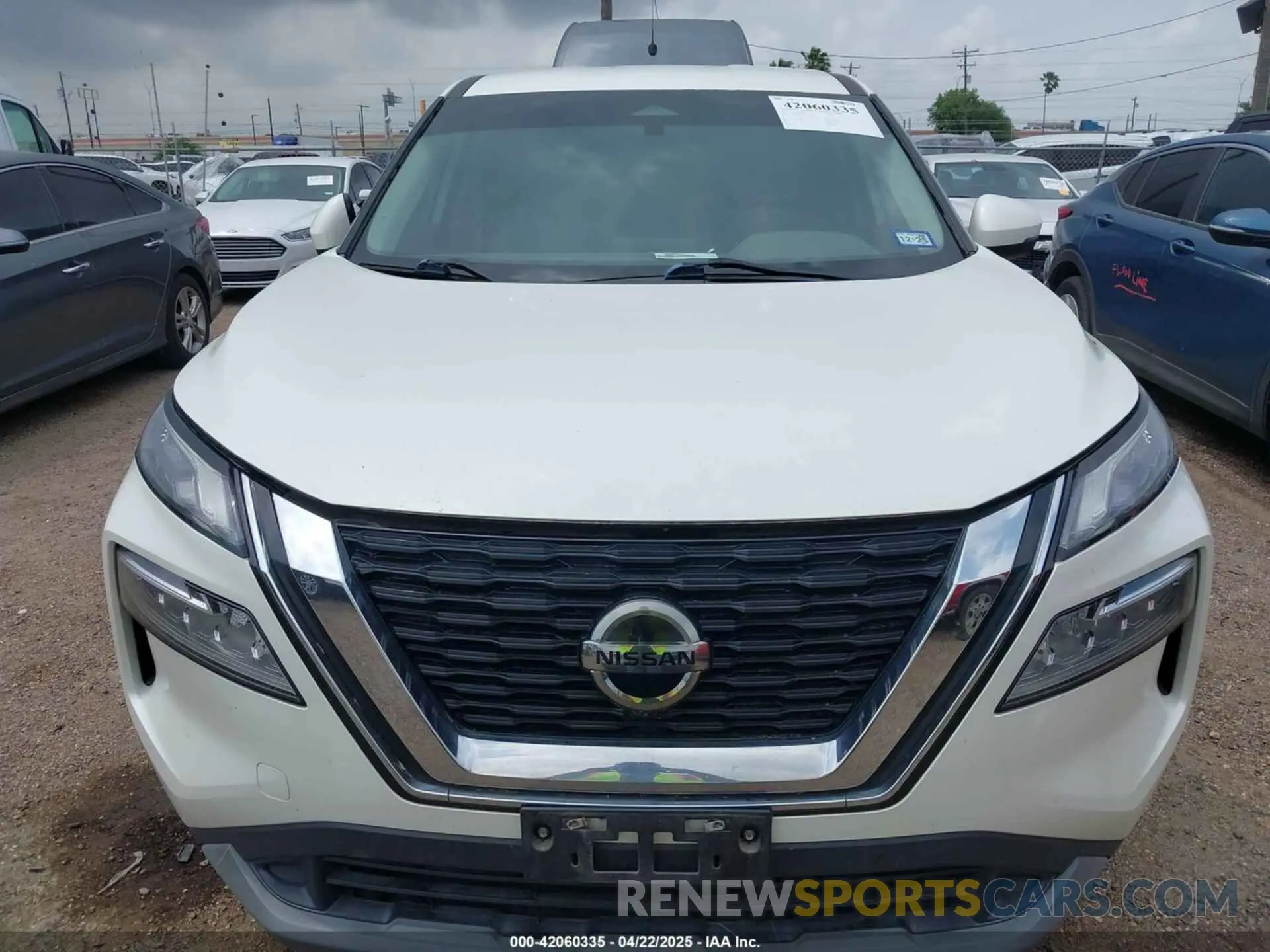 6 Photograph of a damaged car 5N1AT3BA2MC677912 NISSAN ROGUE 2021