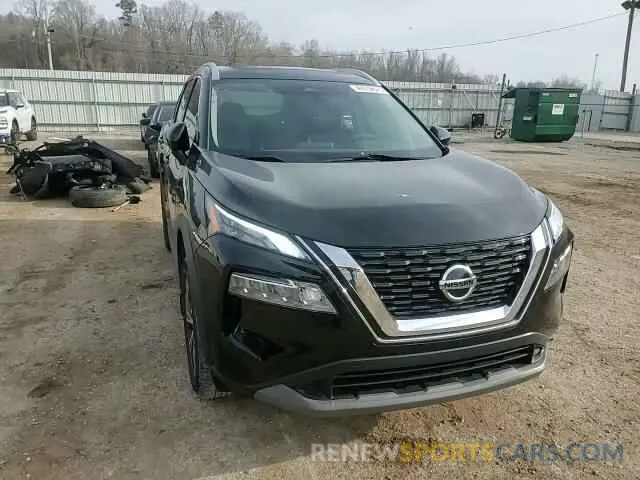 11 Фотография поврежденного автомобиля 5N1AT3BA2MC707443 NISSAN ROGUE 2021