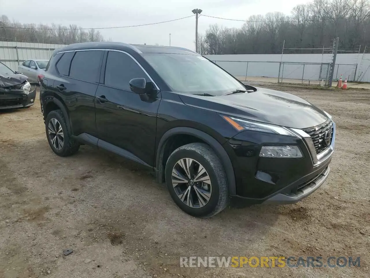4 Фотография поврежденного автомобиля 5N1AT3BA2MC707443 NISSAN ROGUE 2021
