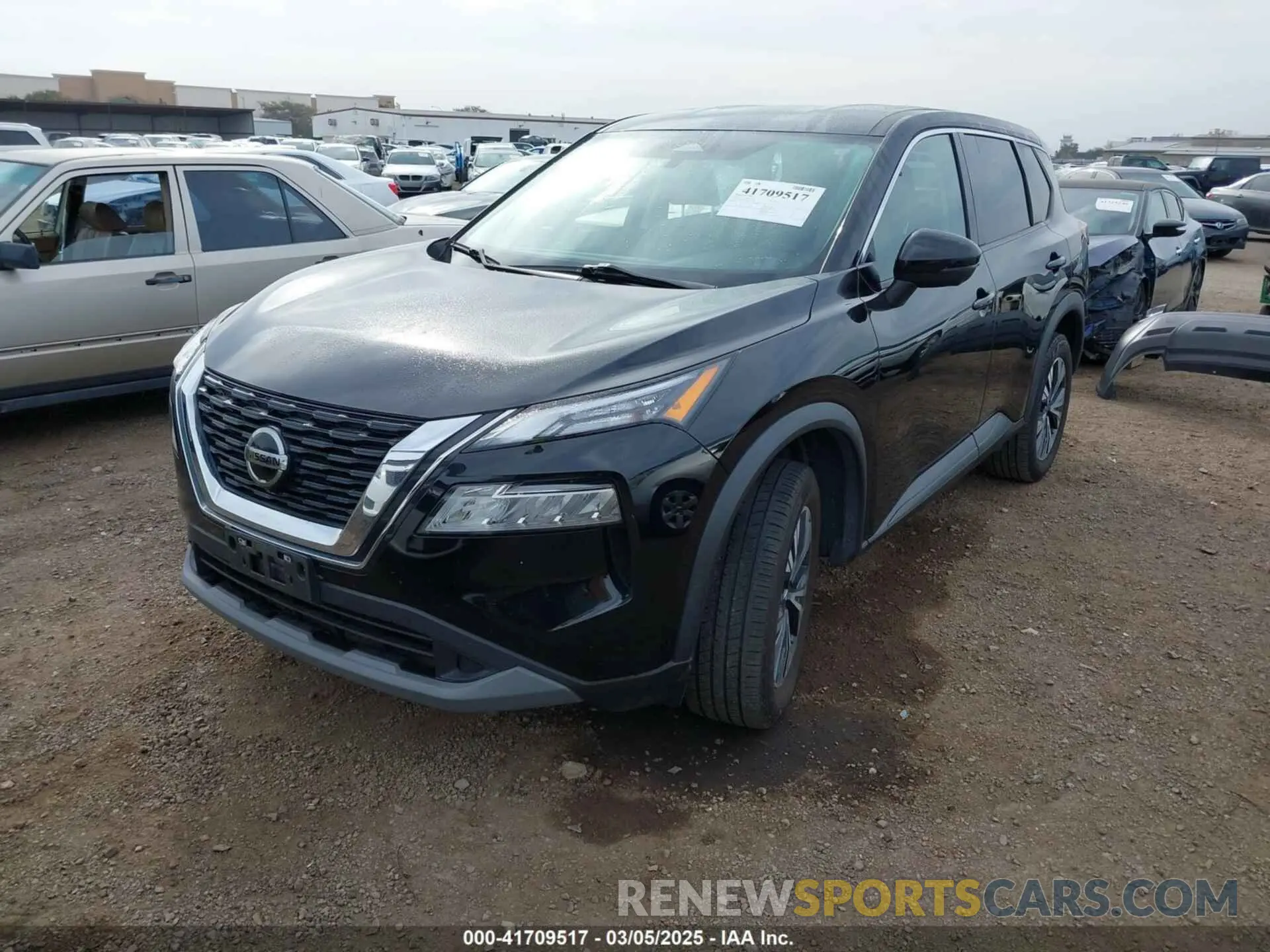 2 Photograph of a damaged car 5N1AT3BA2MC727742 NISSAN ROGUE 2021
