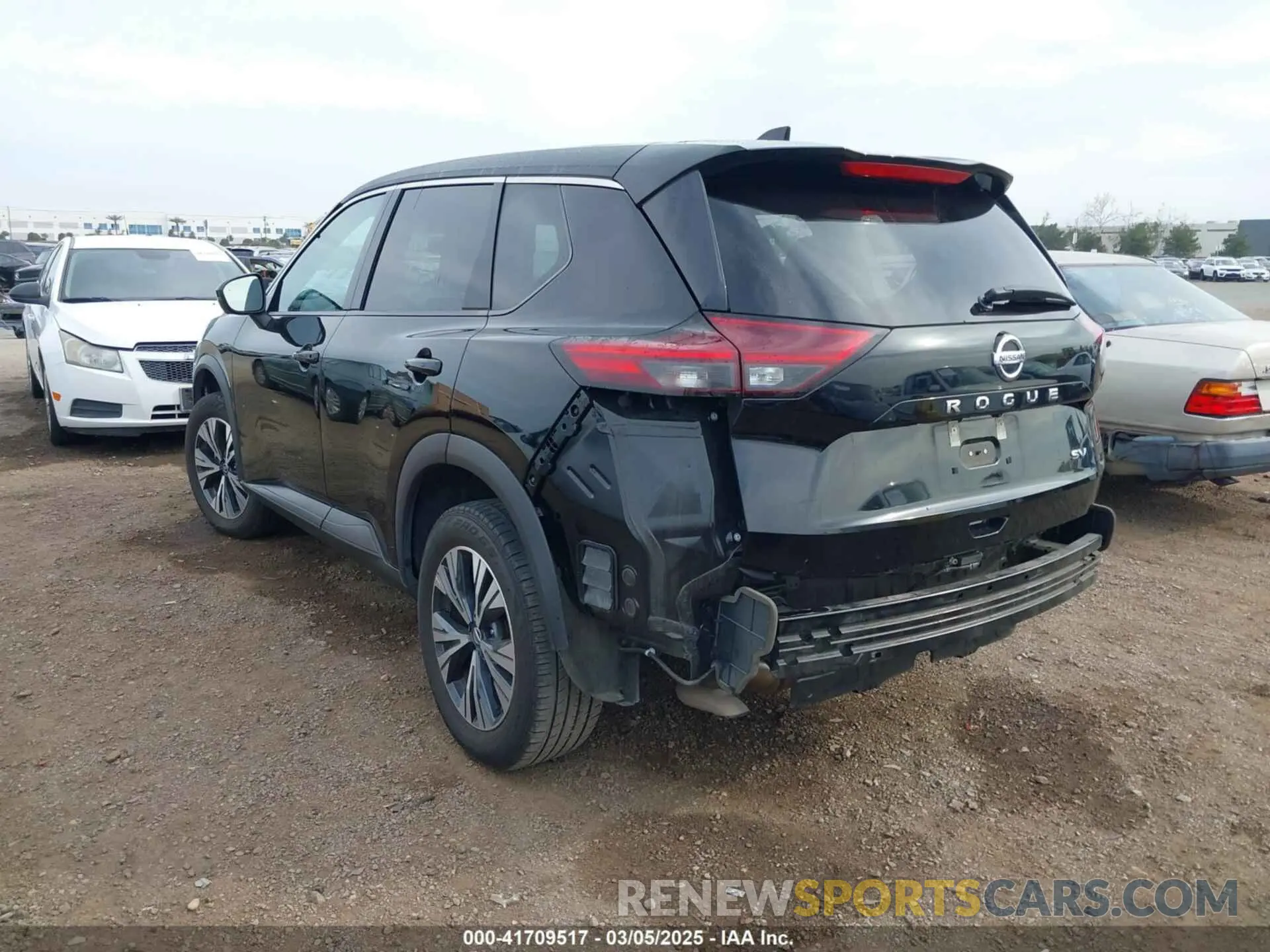 3 Photograph of a damaged car 5N1AT3BA2MC727742 NISSAN ROGUE 2021