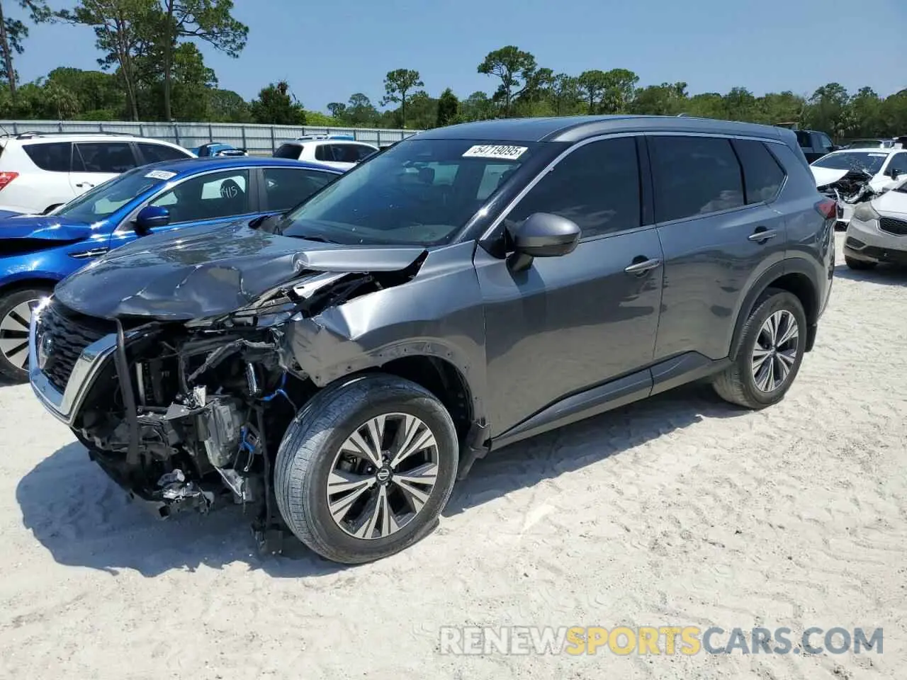 1 Фотография поврежденного автомобиля 5N1AT3BA2MC780991 NISSAN ROGUE 2021