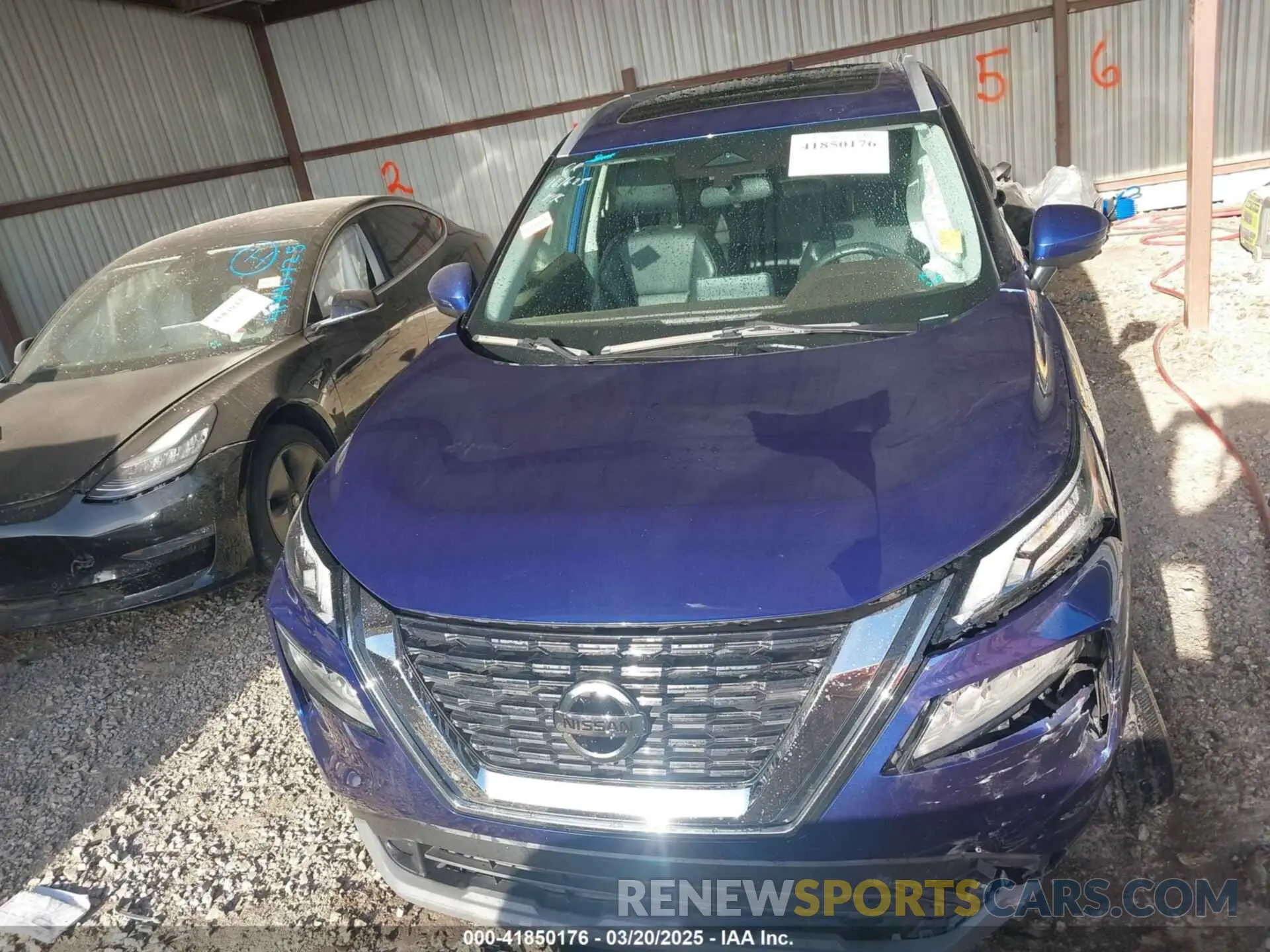 12 Photograph of a damaged car 5N1AT3BA2MC784863 NISSAN ROGUE 2021