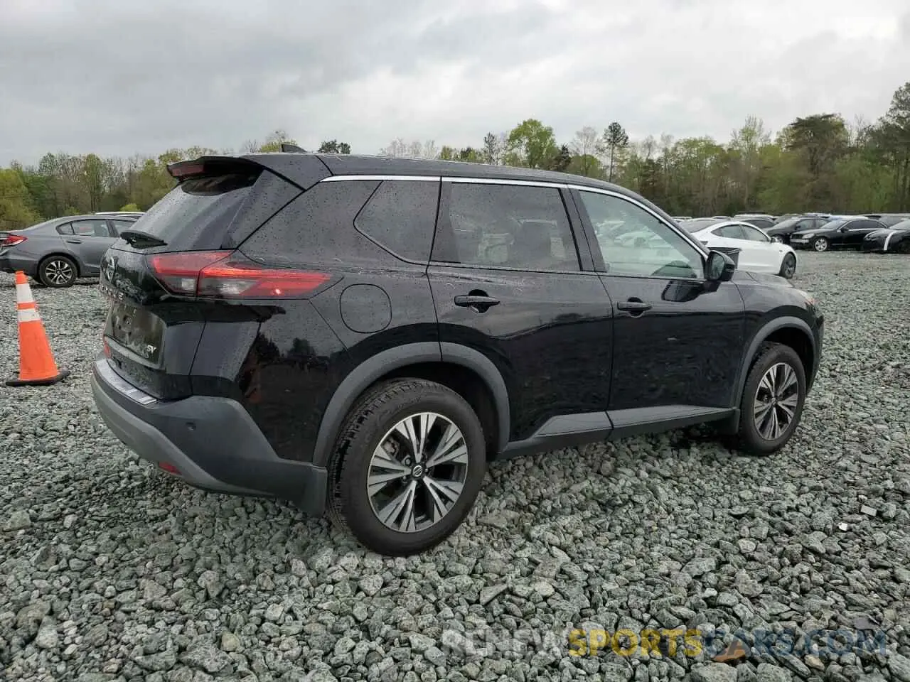 3 Фотография поврежденного автомобиля 5N1AT3BA2MC799329 NISSAN ROGUE 2021