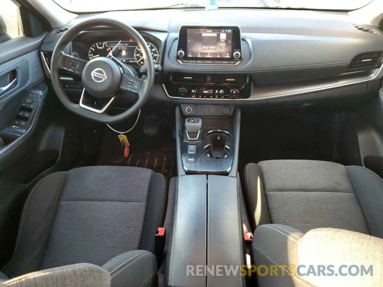8 Фотография поврежденного автомобиля 5N1AT3BA3MC681452 NISSAN ROGUE 2021