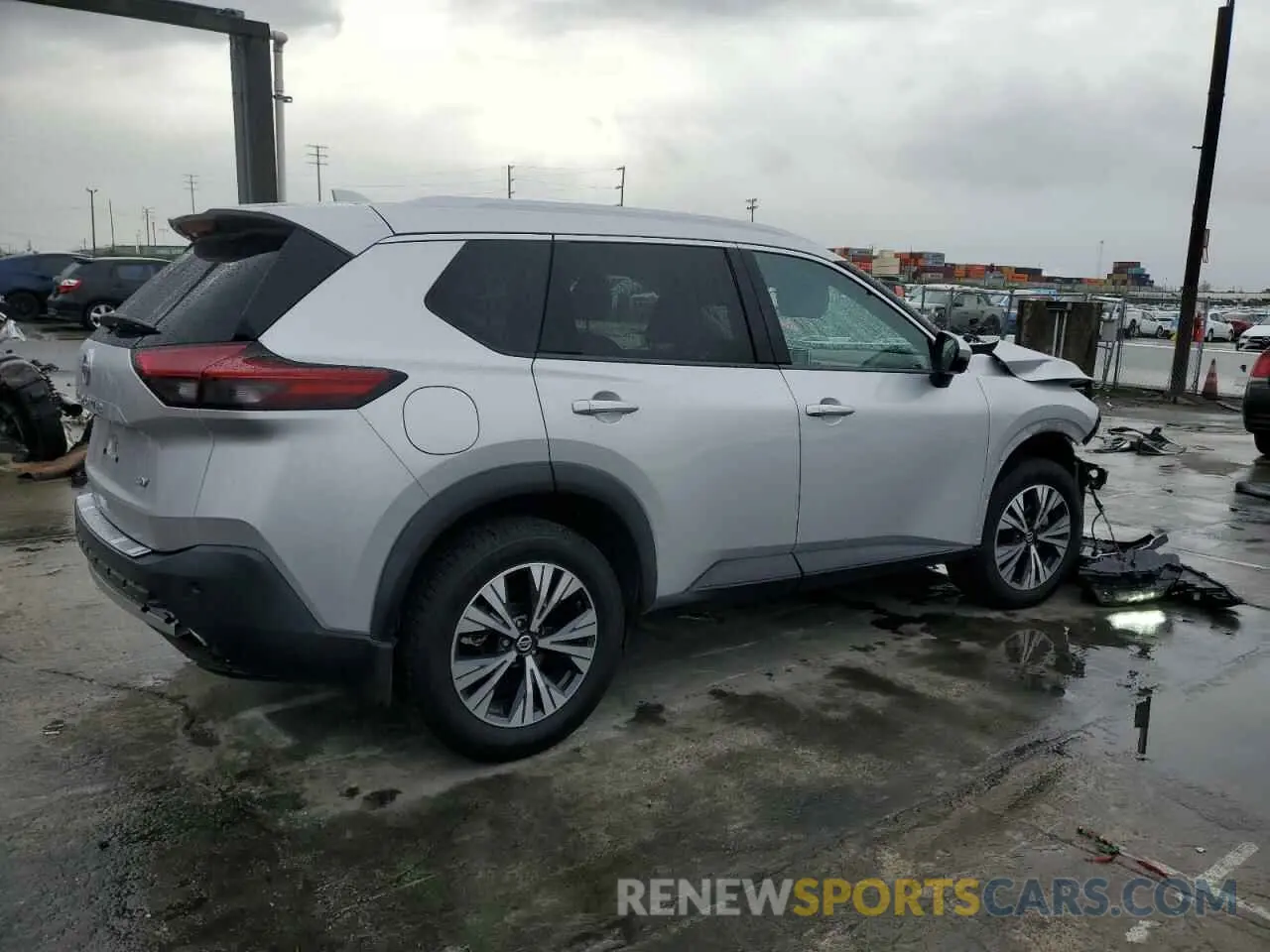 3 Photograph of a damaged car 5N1AT3BA3MC696999 NISSAN ROGUE 2021