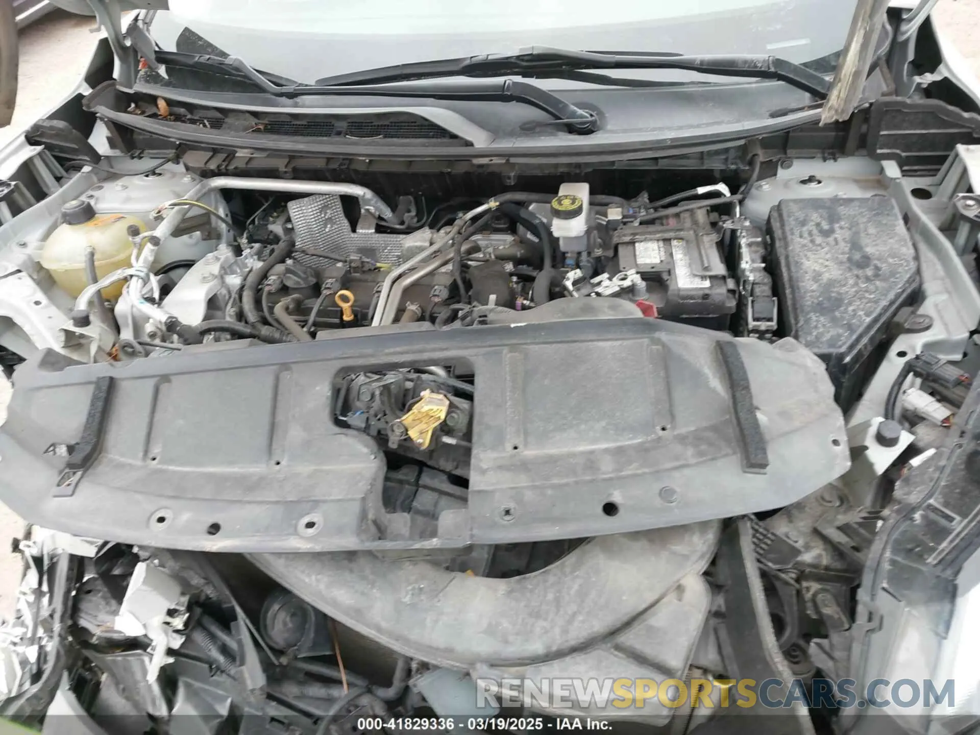 10 Photograph of a damaged car 5N1AT3BA3MC765707 NISSAN ROGUE 2021