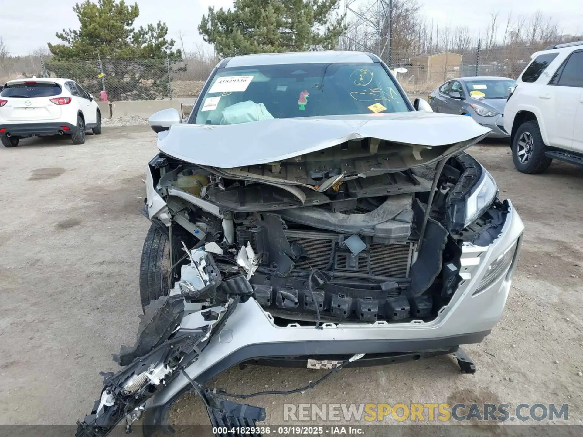 6 Photograph of a damaged car 5N1AT3BA3MC765707 NISSAN ROGUE 2021
