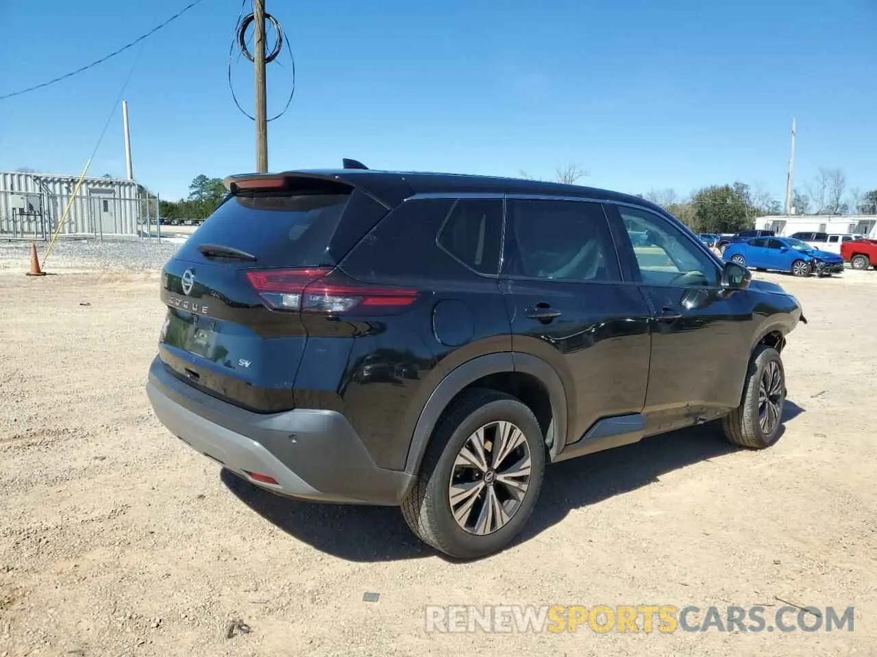 3 Фотография поврежденного автомобиля 5N1AT3BA3MC766520 NISSAN ROGUE 2021