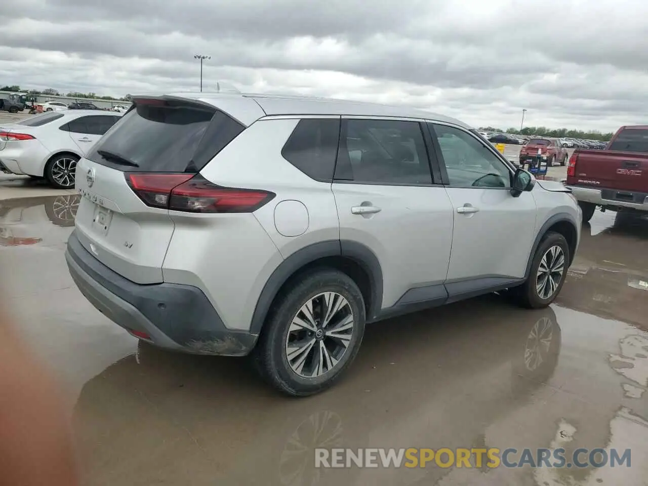 3 Фотография поврежденного автомобиля 5N1AT3BA3MC780207 NISSAN ROGUE 2021