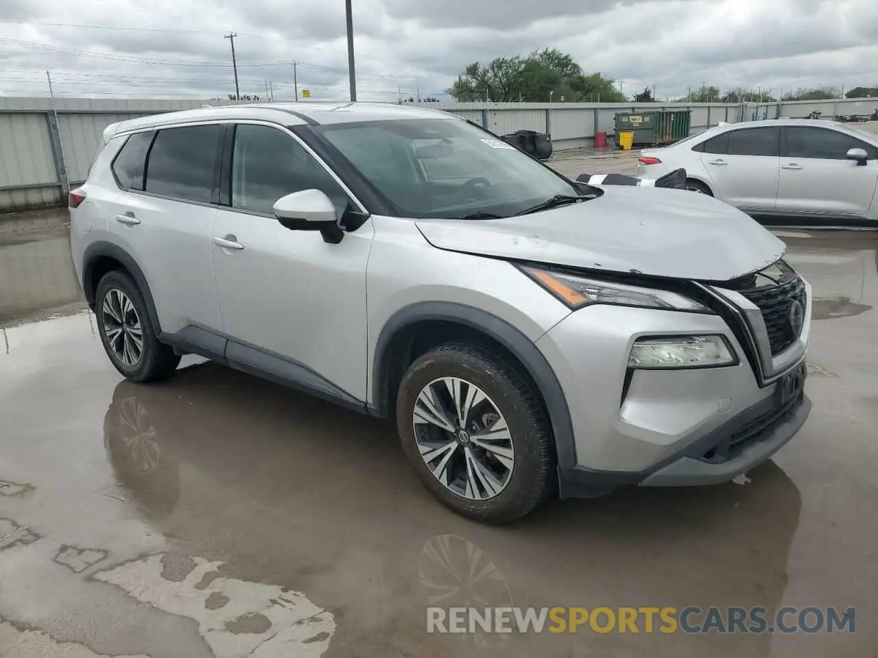 4 Фотография поврежденного автомобиля 5N1AT3BA3MC780207 NISSAN ROGUE 2021