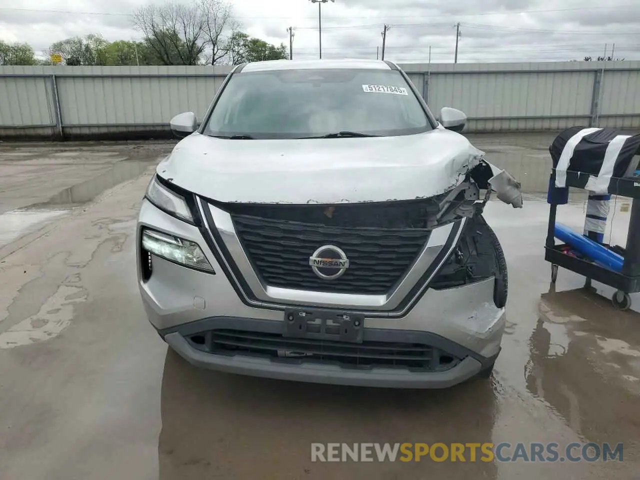 5 Фотография поврежденного автомобиля 5N1AT3BA3MC780207 NISSAN ROGUE 2021