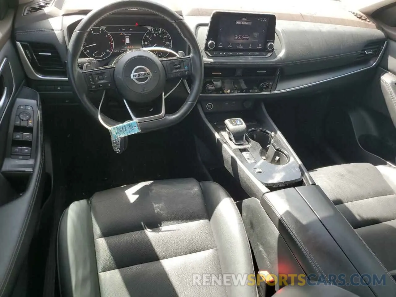 8 Фотография поврежденного автомобиля 5N1AT3BA3MC844049 NISSAN ROGUE 2021