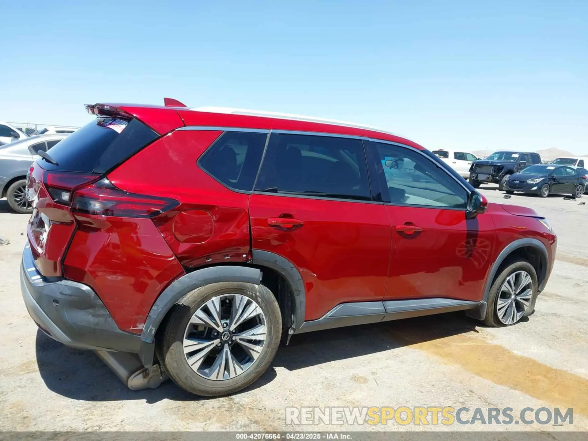13 Photograph of a damaged car 5N1AT3BA4MC679774 NISSAN ROGUE 2021