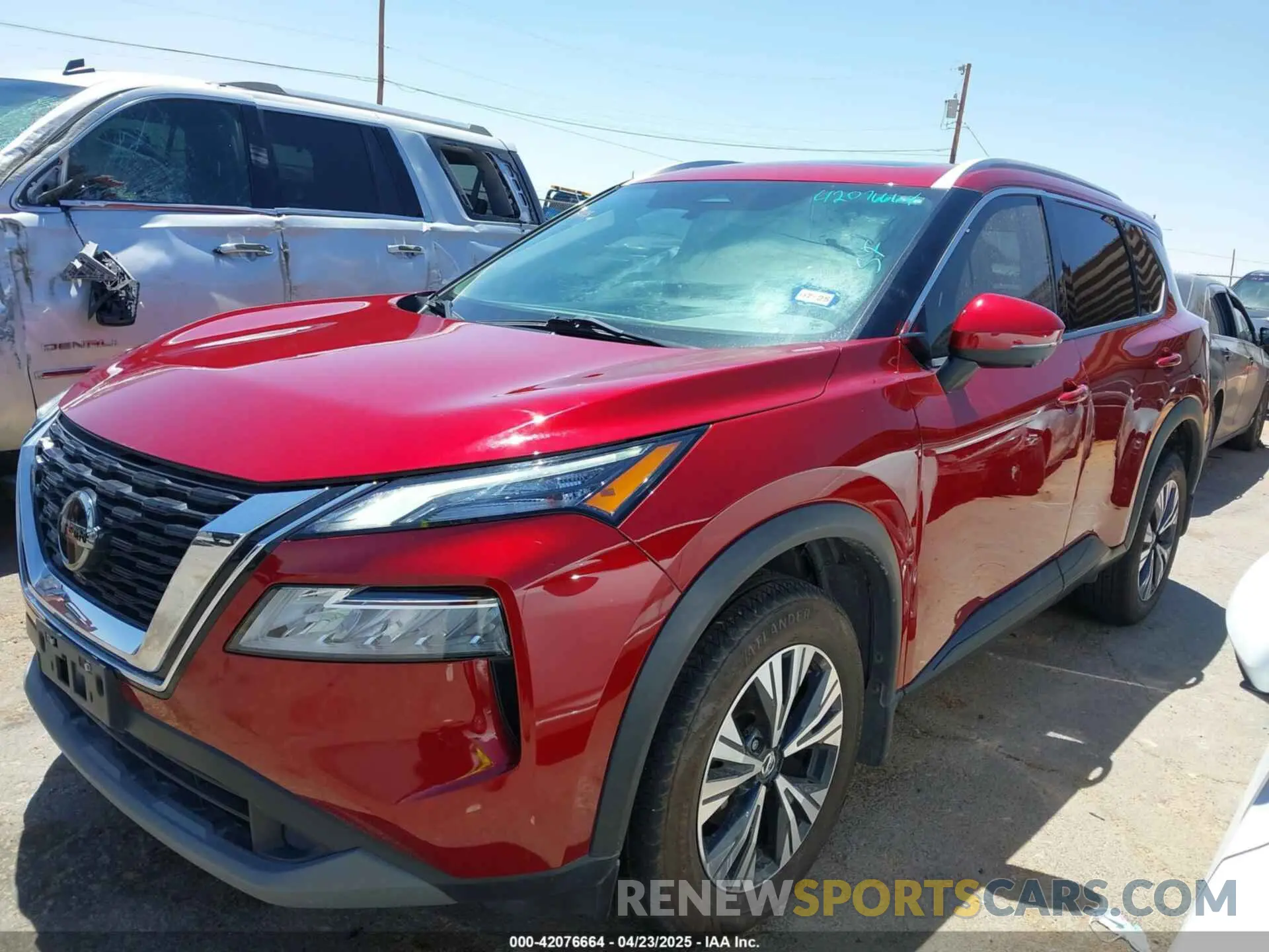 14 Photograph of a damaged car 5N1AT3BA4MC679774 NISSAN ROGUE 2021