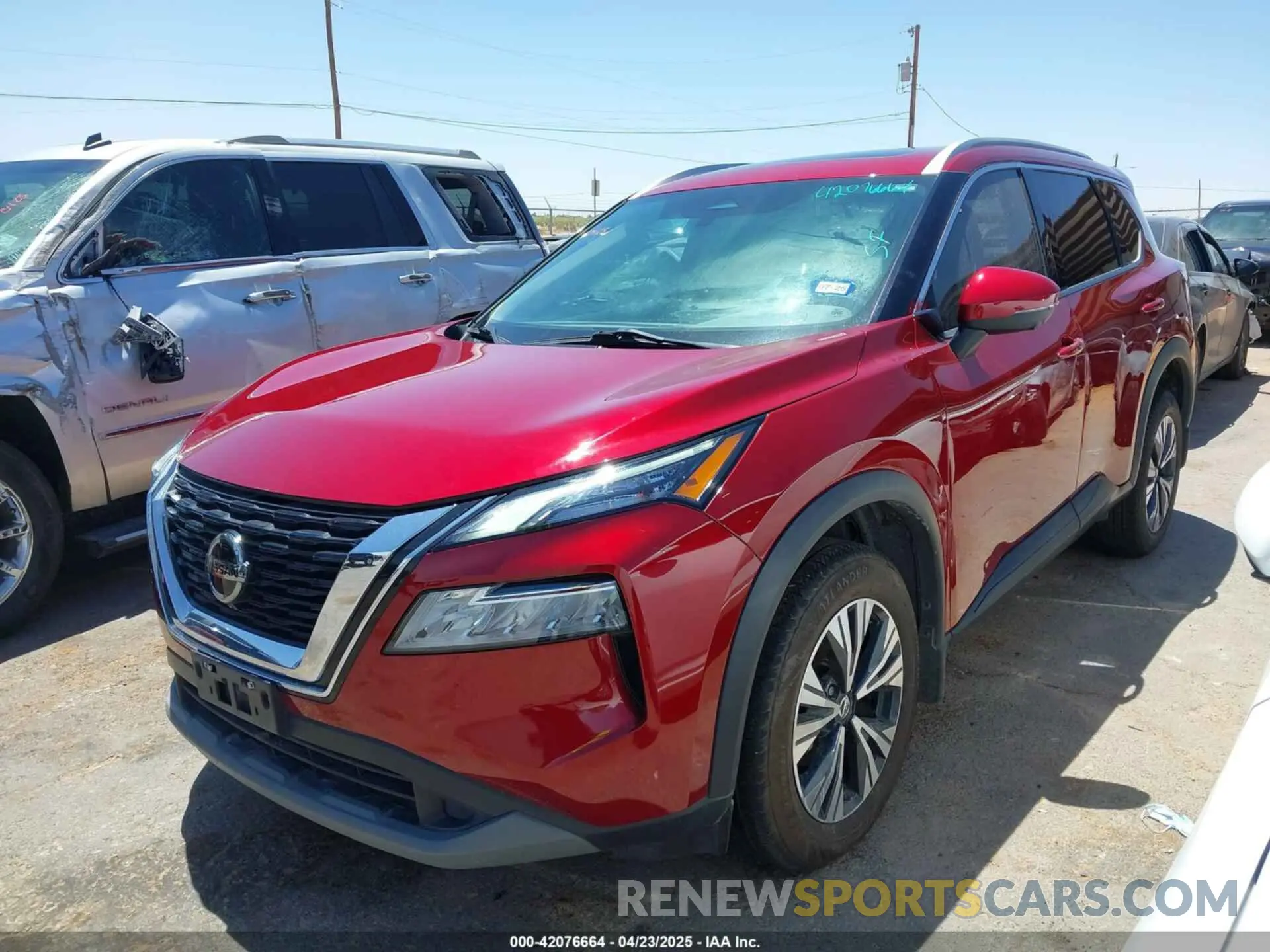 2 Photograph of a damaged car 5N1AT3BA4MC679774 NISSAN ROGUE 2021