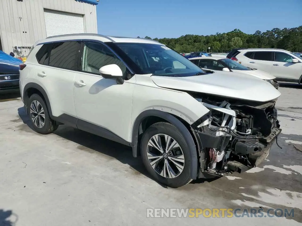 4 Фотография поврежденного автомобиля 5N1AT3BA4MC711963 NISSAN ROGUE 2021