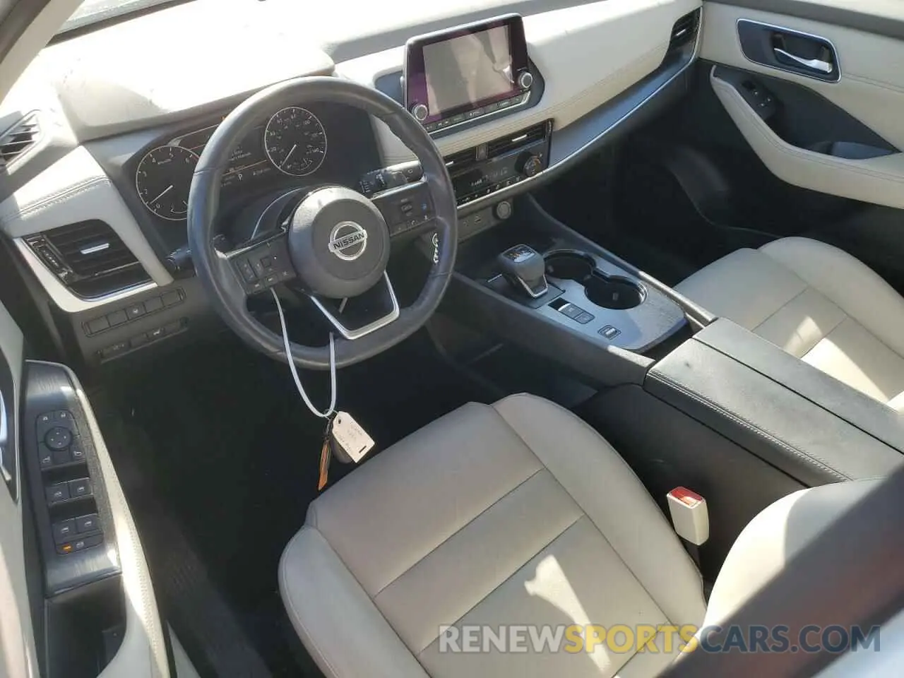 8 Фотография поврежденного автомобиля 5N1AT3BA4MC711963 NISSAN ROGUE 2021