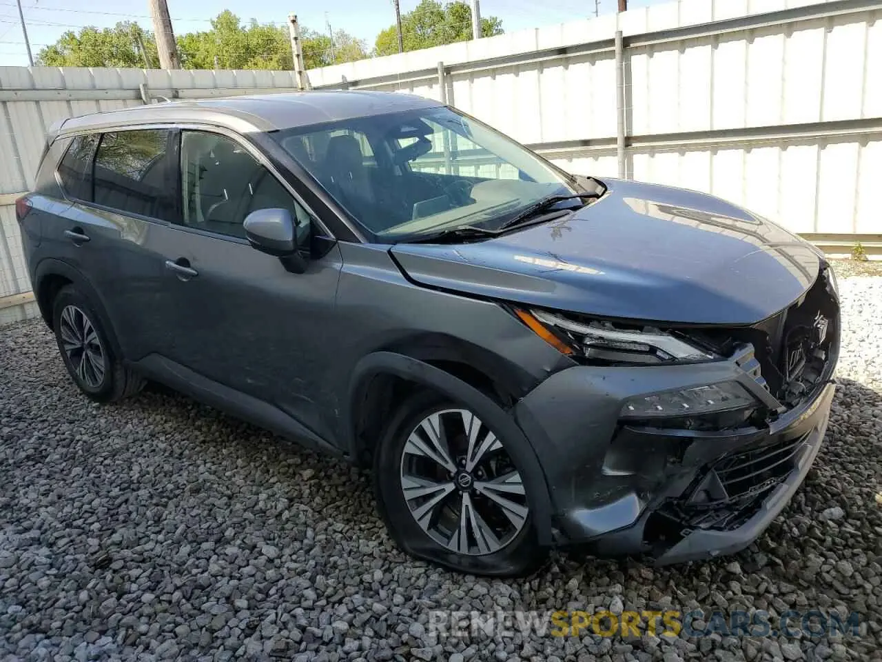 4 Photograph of a damaged car 5N1AT3BA4MC728004 NISSAN ROGUE 2021