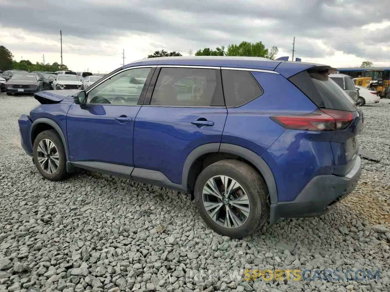 2 Фотография поврежденного автомобиля 5N1AT3BA4MC792883 NISSAN ROGUE 2021