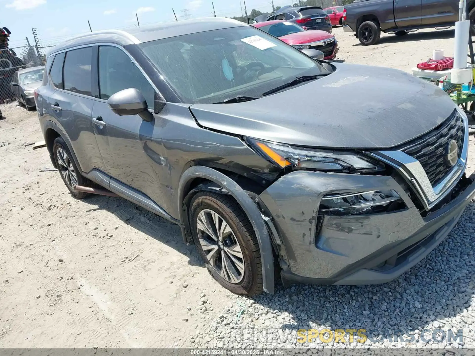 1 Фотография поврежденного автомобиля 5N1AT3BA5MC751548 NISSAN ROGUE 2021