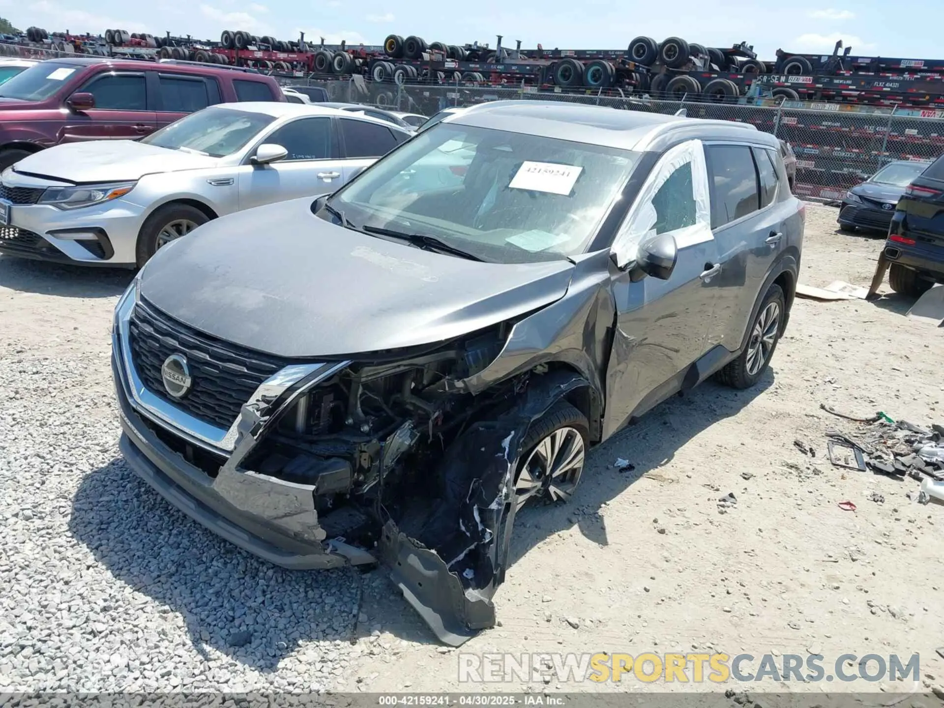 2 Фотография поврежденного автомобиля 5N1AT3BA5MC751548 NISSAN ROGUE 2021