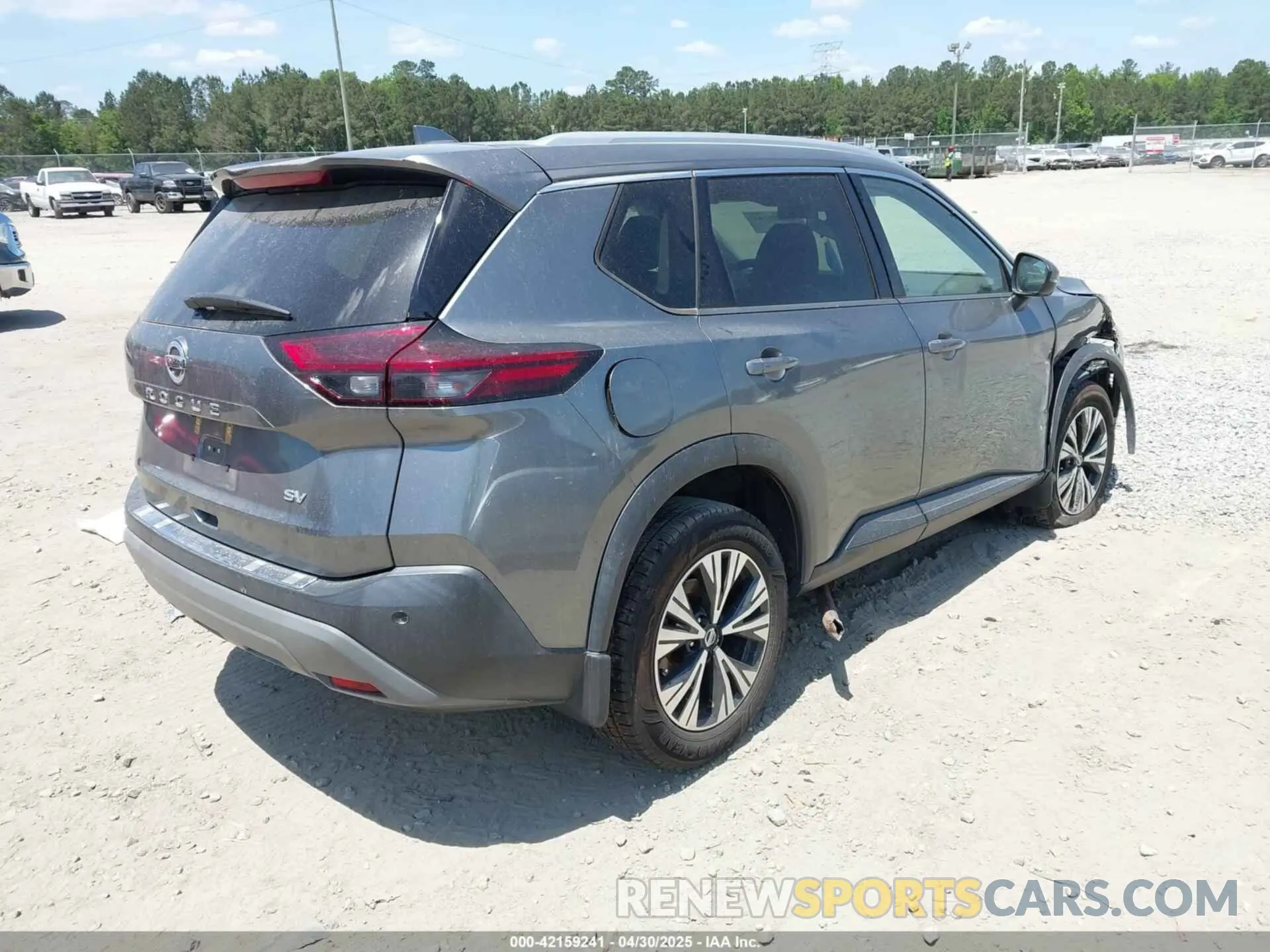 4 Фотография поврежденного автомобиля 5N1AT3BA5MC751548 NISSAN ROGUE 2021