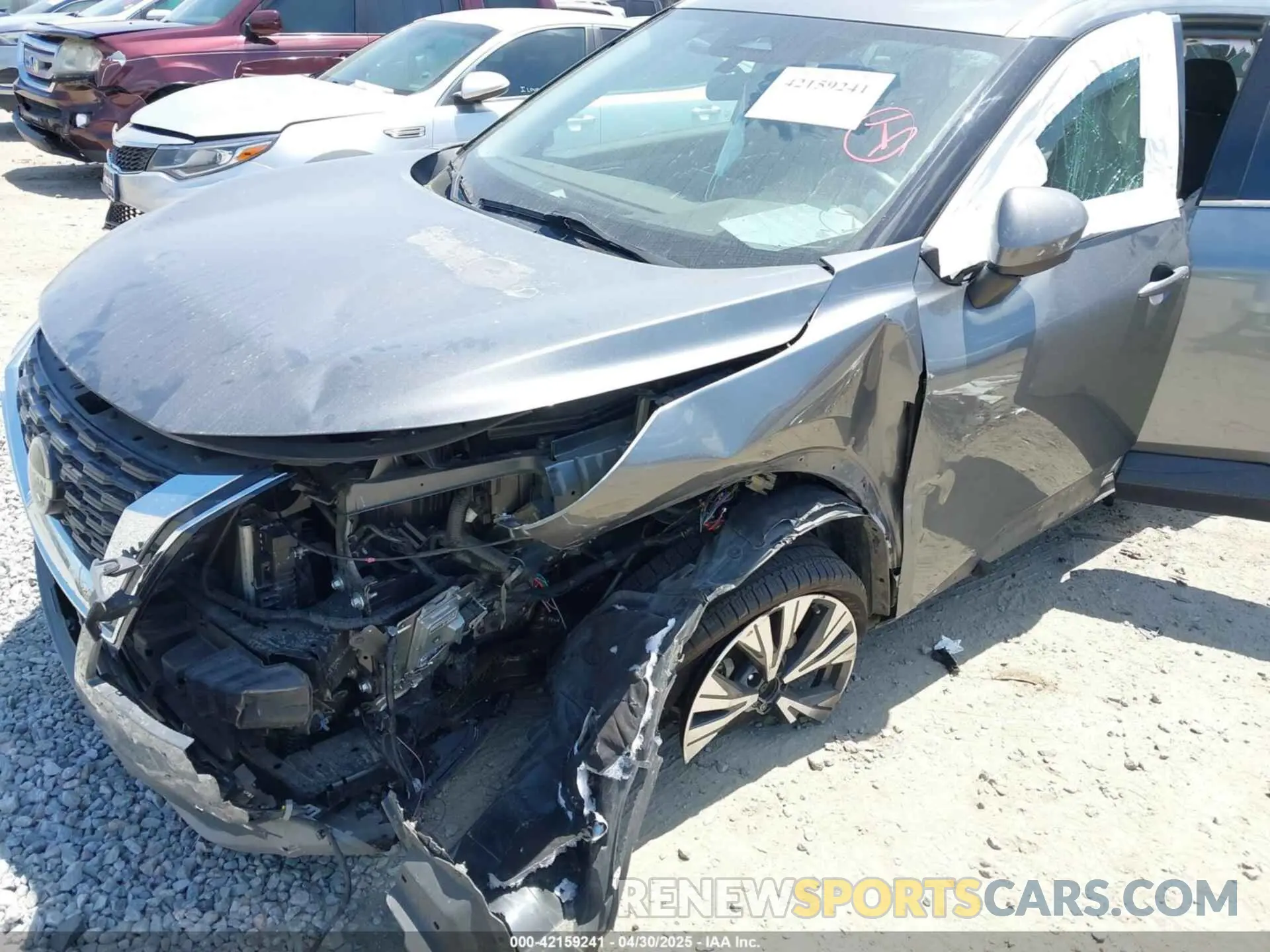 6 Фотография поврежденного автомобиля 5N1AT3BA5MC751548 NISSAN ROGUE 2021