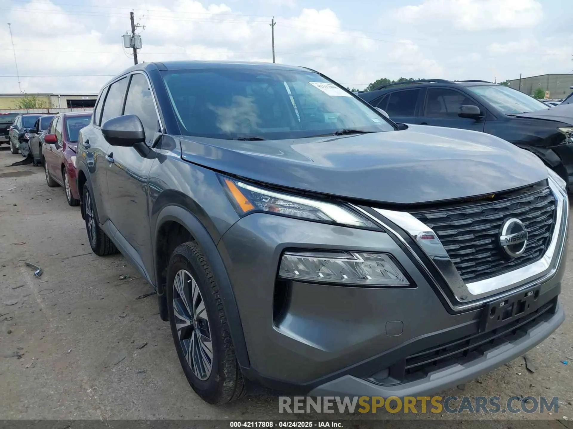 1 Фотография поврежденного автомобиля 5N1AT3BA5MC756166 NISSAN ROGUE 2021