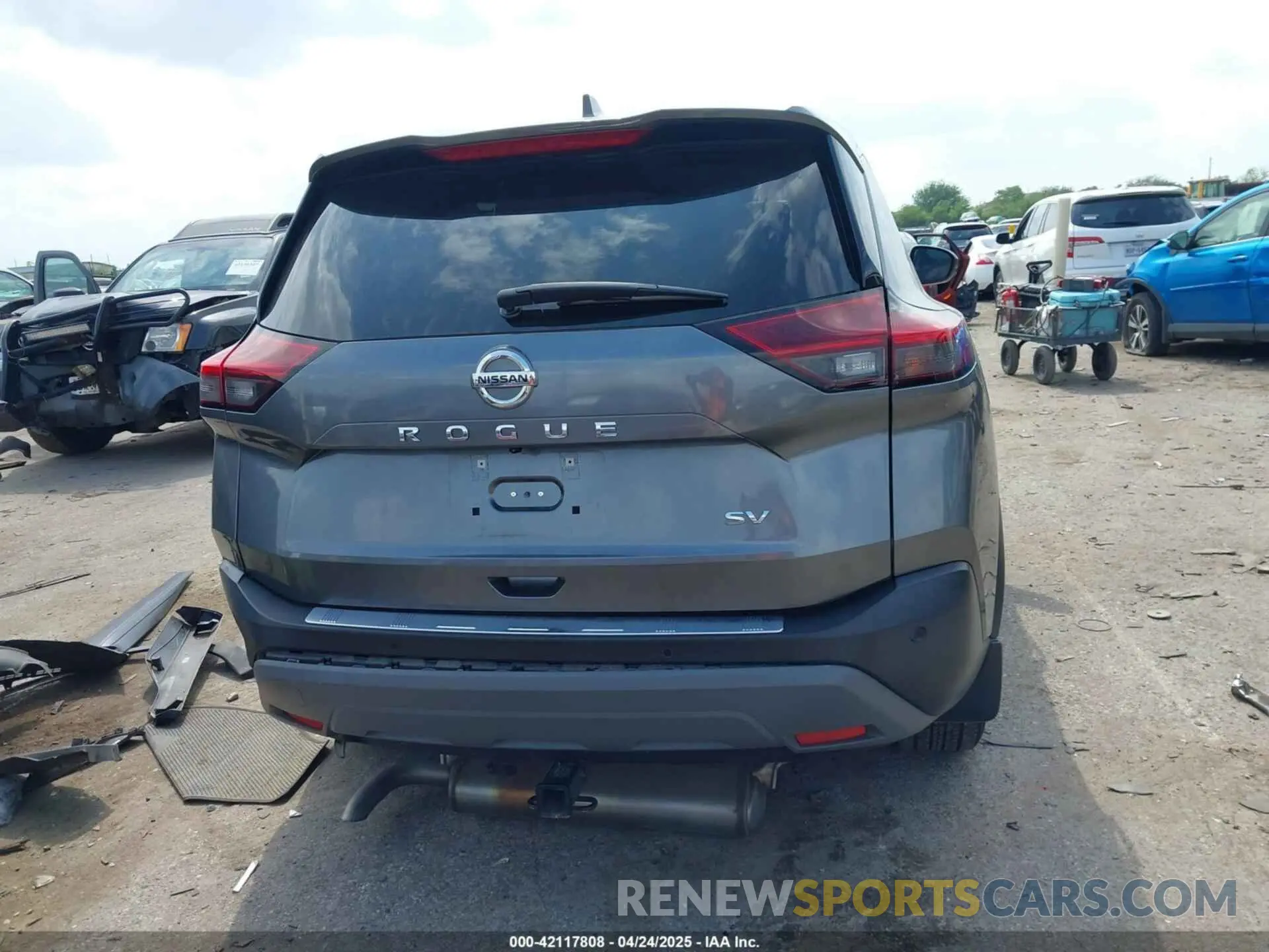 17 Фотография поврежденного автомобиля 5N1AT3BA5MC756166 NISSAN ROGUE 2021