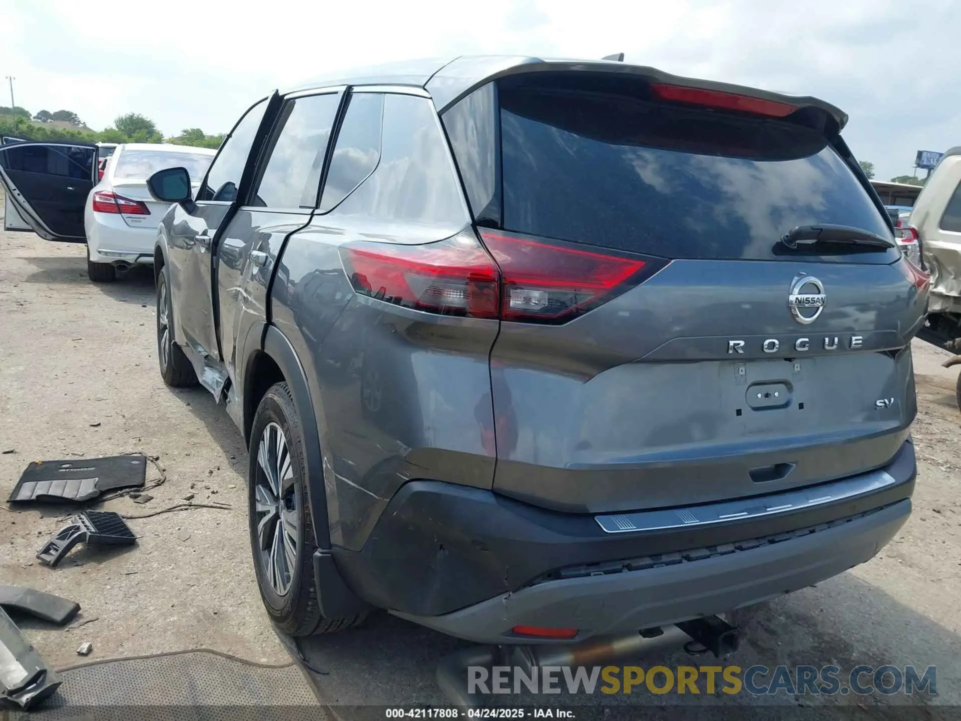 3 Фотография поврежденного автомобиля 5N1AT3BA5MC756166 NISSAN ROGUE 2021