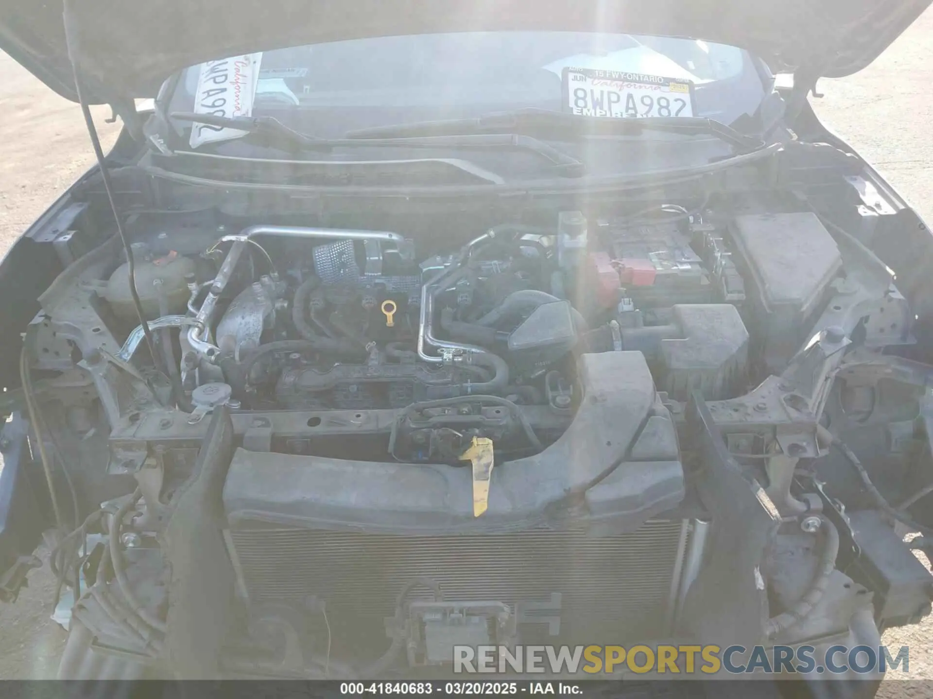 10 Photograph of a damaged car 5N1AT3BA5MC766020 NISSAN ROGUE 2021