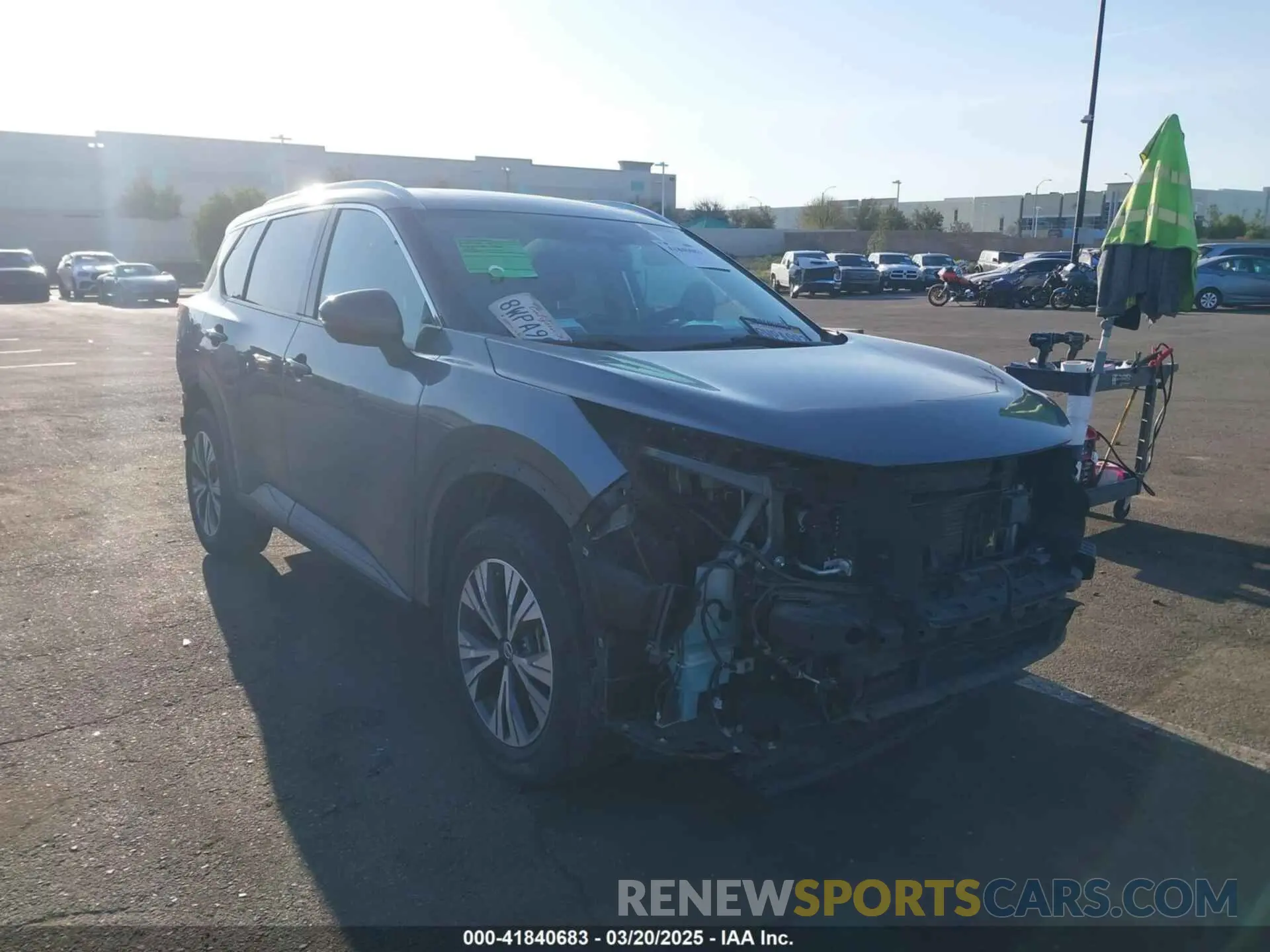 13 Photograph of a damaged car 5N1AT3BA5MC766020 NISSAN ROGUE 2021