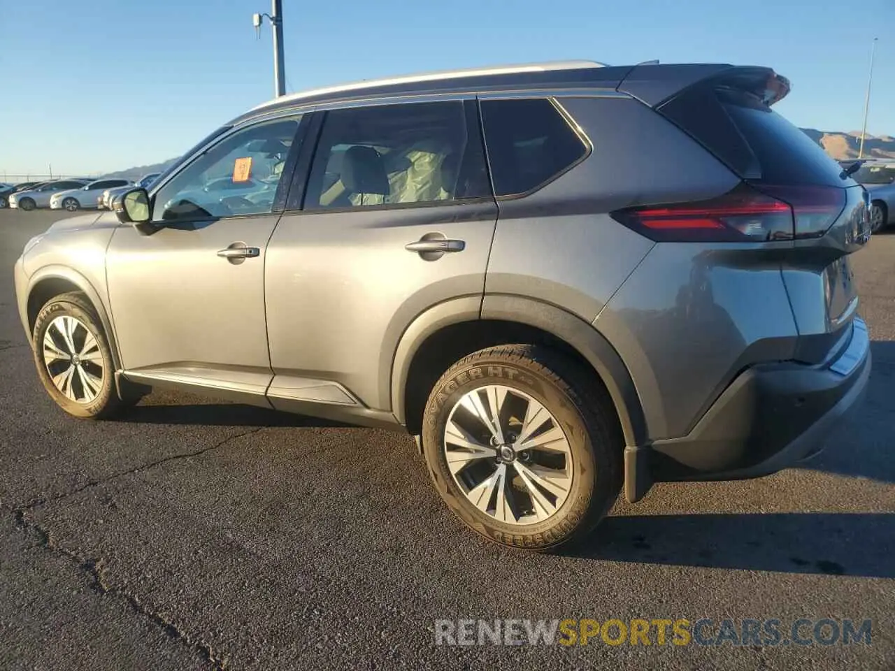 2 Photograph of a damaged car 5N1AT3BA5MC779382 NISSAN ROGUE 2021