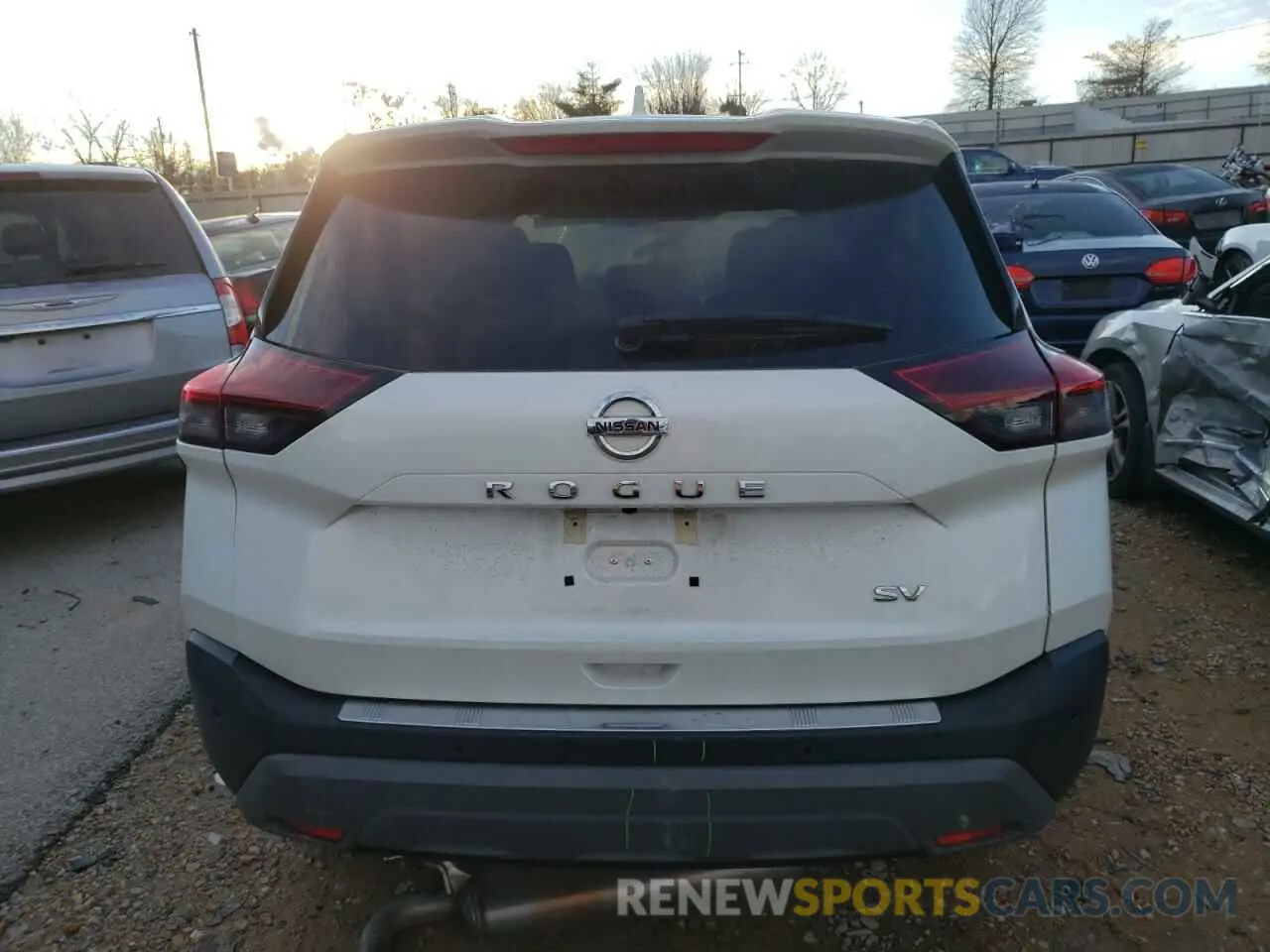 6 Photograph of a damaged car 5N1AT3BA5MC823252 NISSAN ROGUE 2021