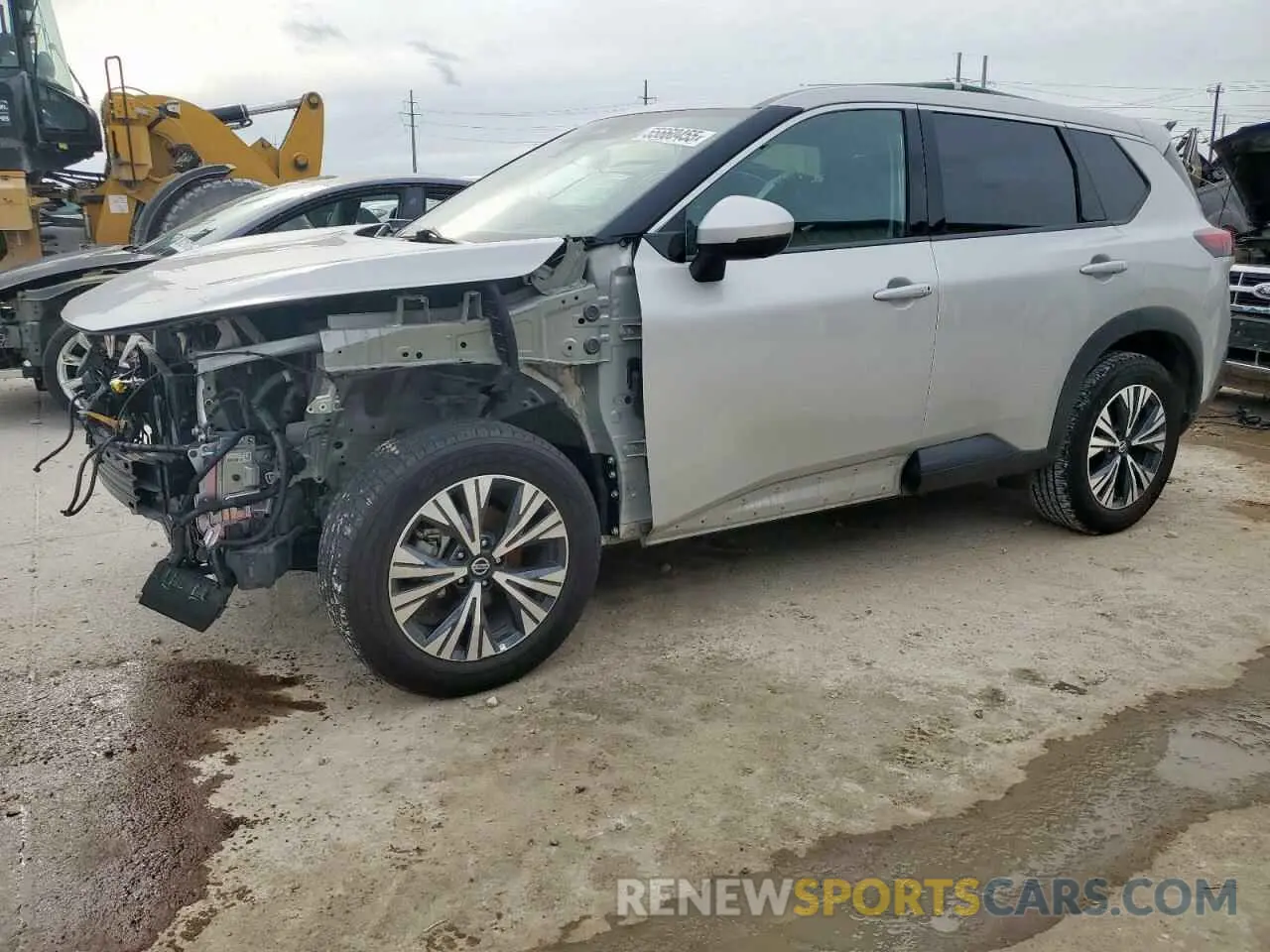 1 Photograph of a damaged car 5N1AT3BA6MC724391 NISSAN ROGUE 2021