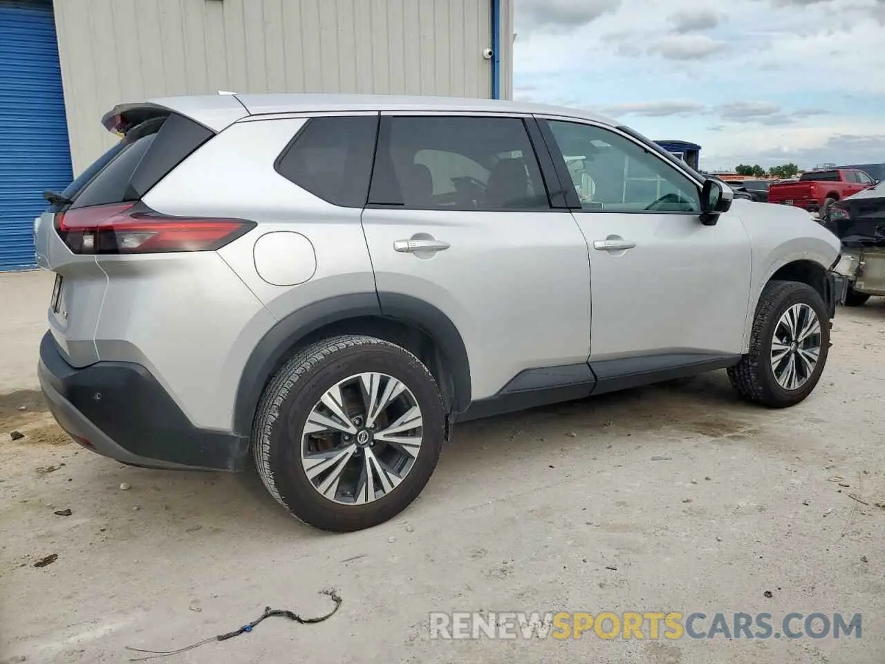 3 Photograph of a damaged car 5N1AT3BA6MC724391 NISSAN ROGUE 2021