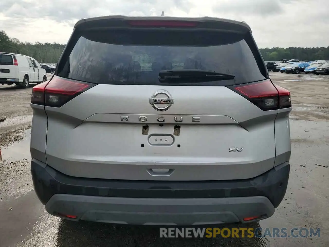 6 Photograph of a damaged car 5N1AT3BA6MC732894 NISSAN ROGUE 2021