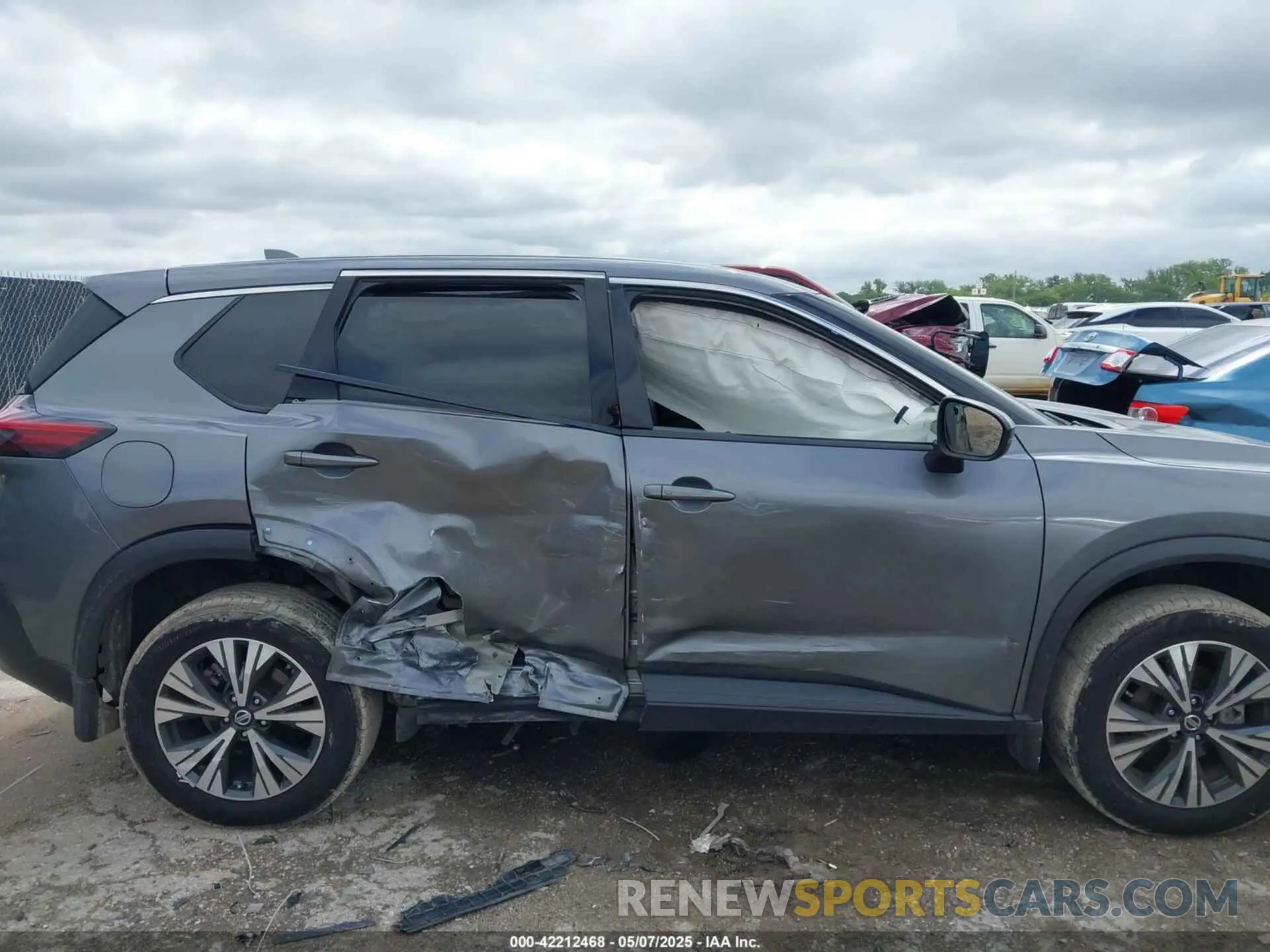 13 Фотография поврежденного автомобиля 5N1AT3BA6MC744768 NISSAN ROGUE 2021