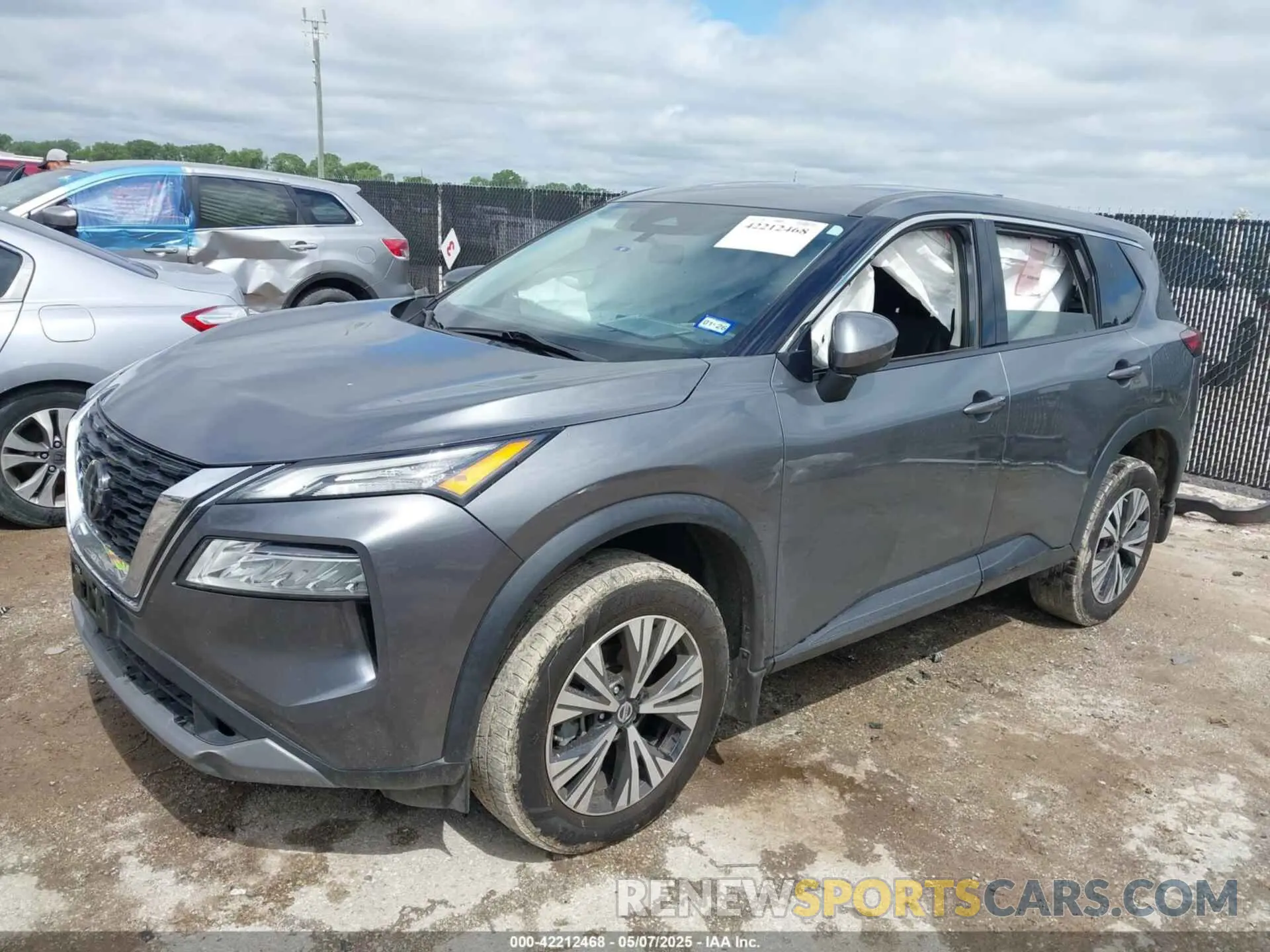 2 Фотография поврежденного автомобиля 5N1AT3BA6MC744768 NISSAN ROGUE 2021