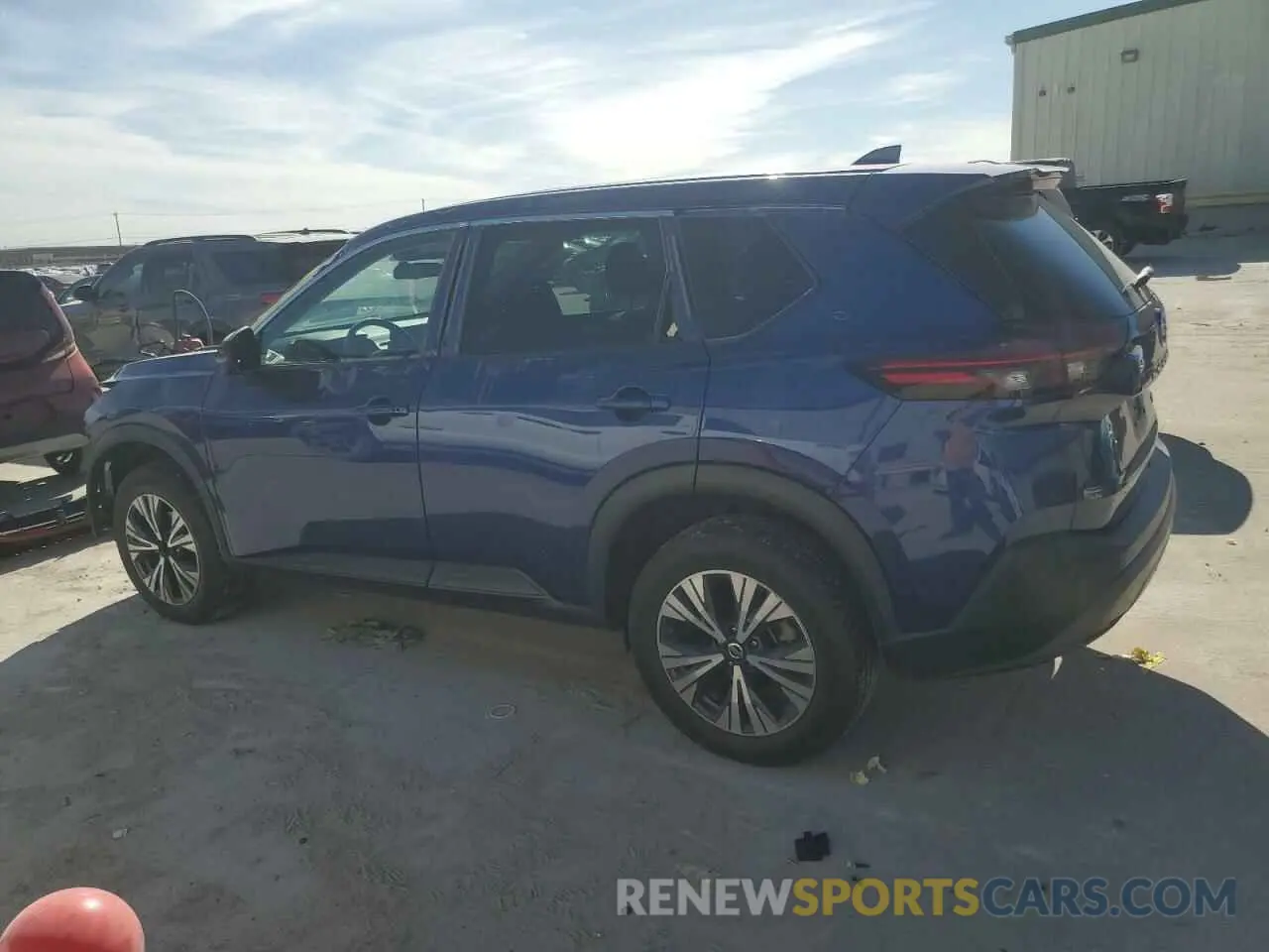 2 Photograph of a damaged car 5N1AT3BA6MC768858 NISSAN ROGUE 2021