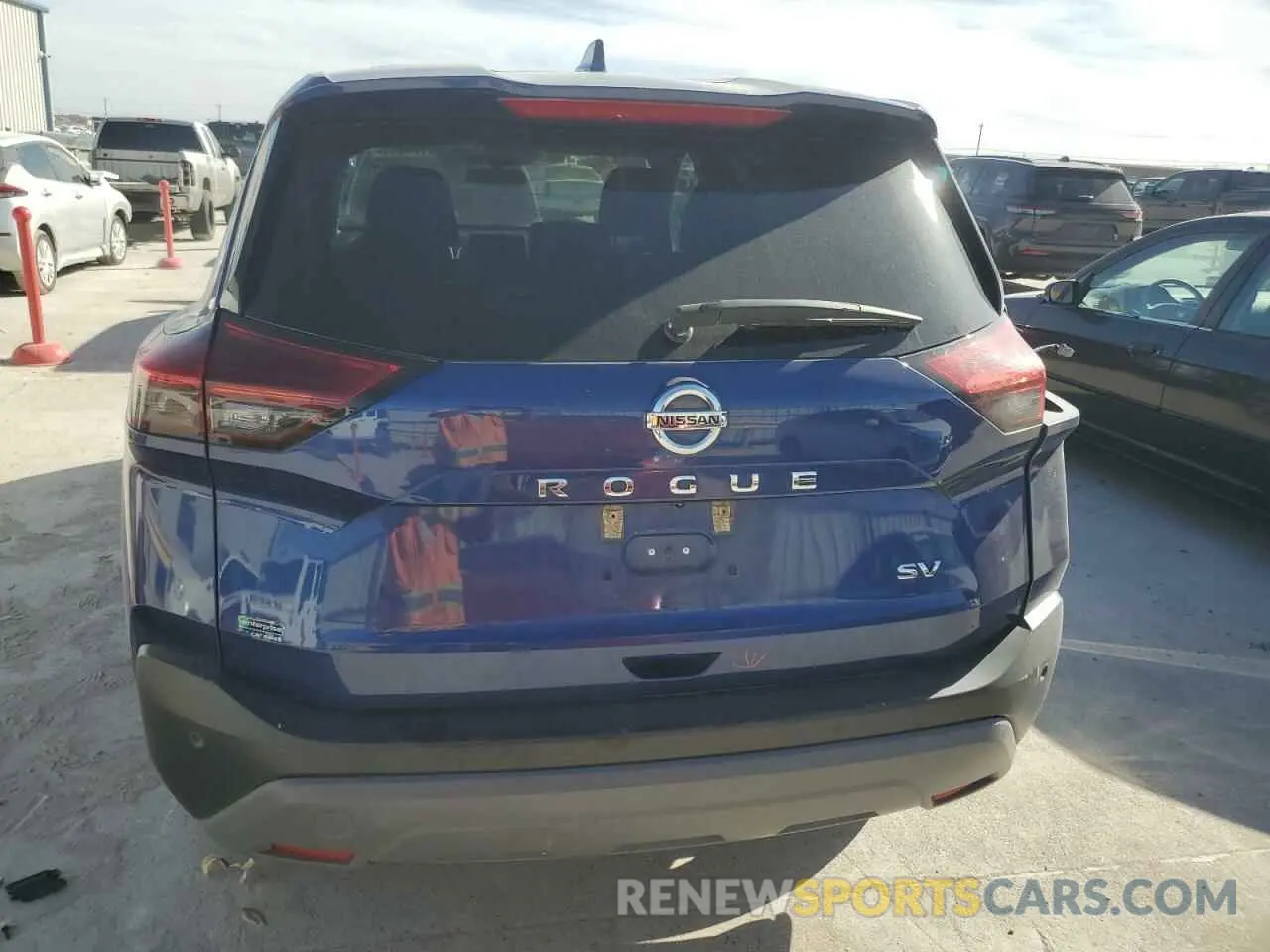 6 Photograph of a damaged car 5N1AT3BA6MC768858 NISSAN ROGUE 2021