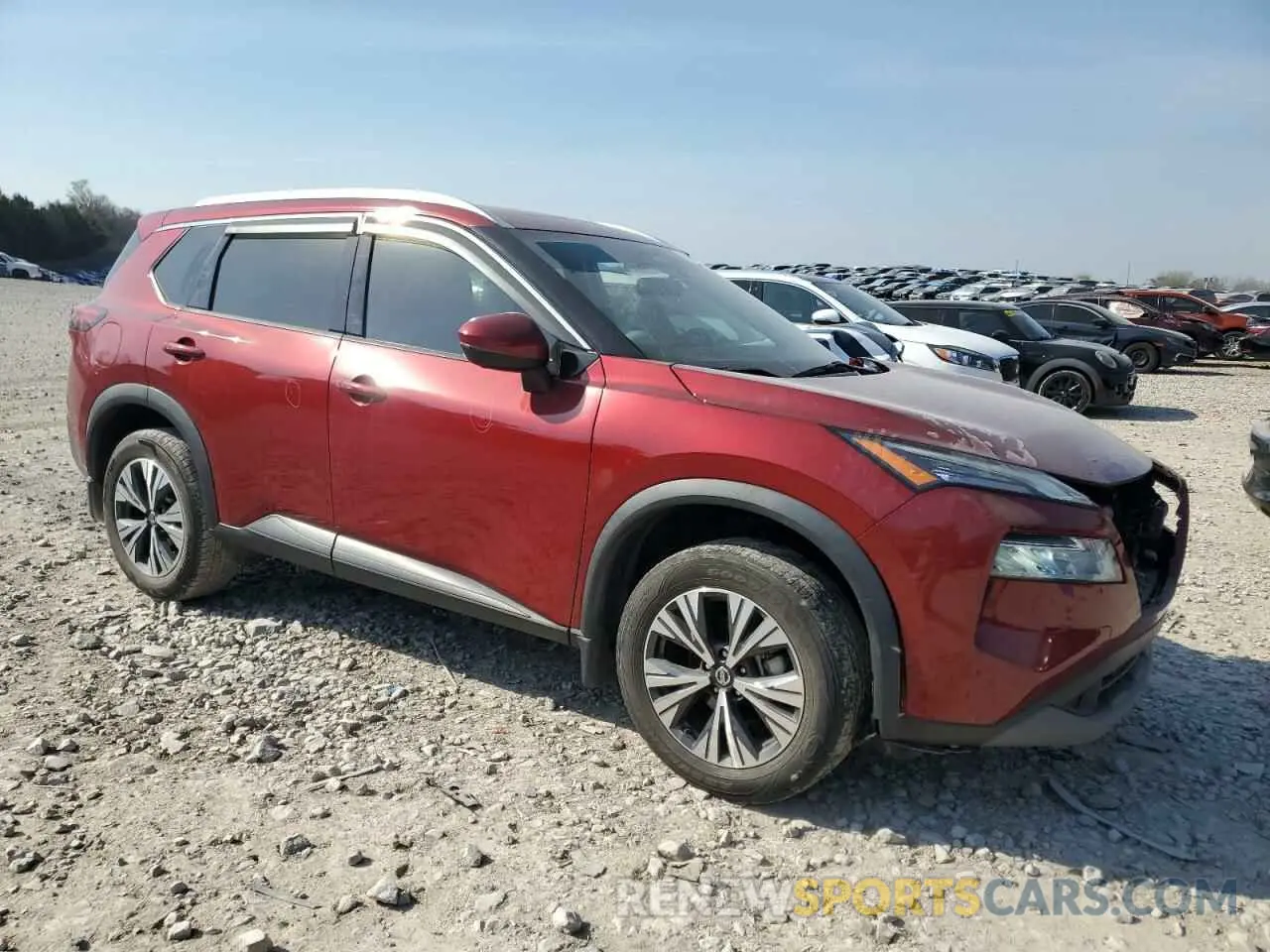 4 Фотография поврежденного автомобиля 5N1AT3BA6MC798815 NISSAN ROGUE 2021