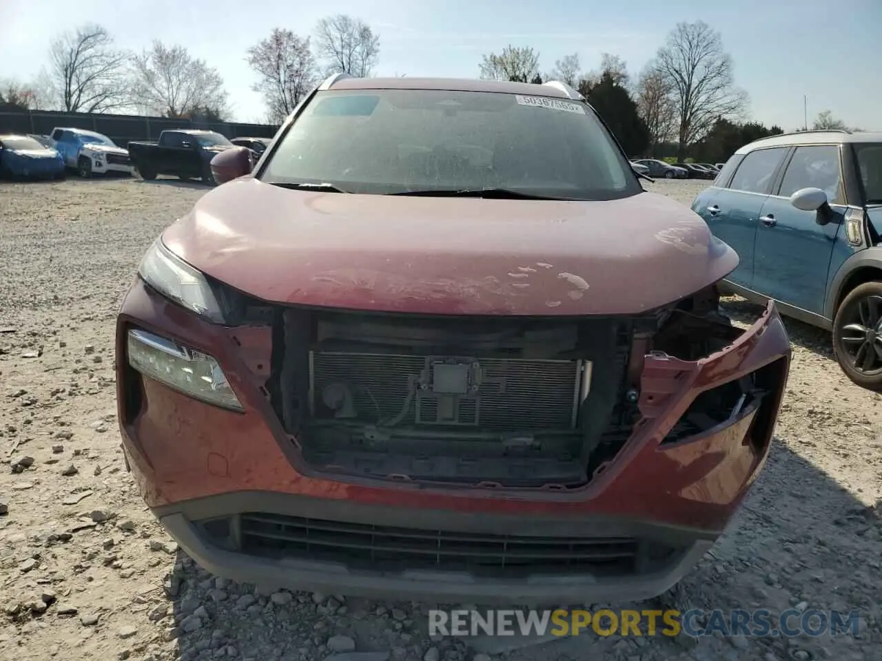 5 Фотография поврежденного автомобиля 5N1AT3BA6MC798815 NISSAN ROGUE 2021