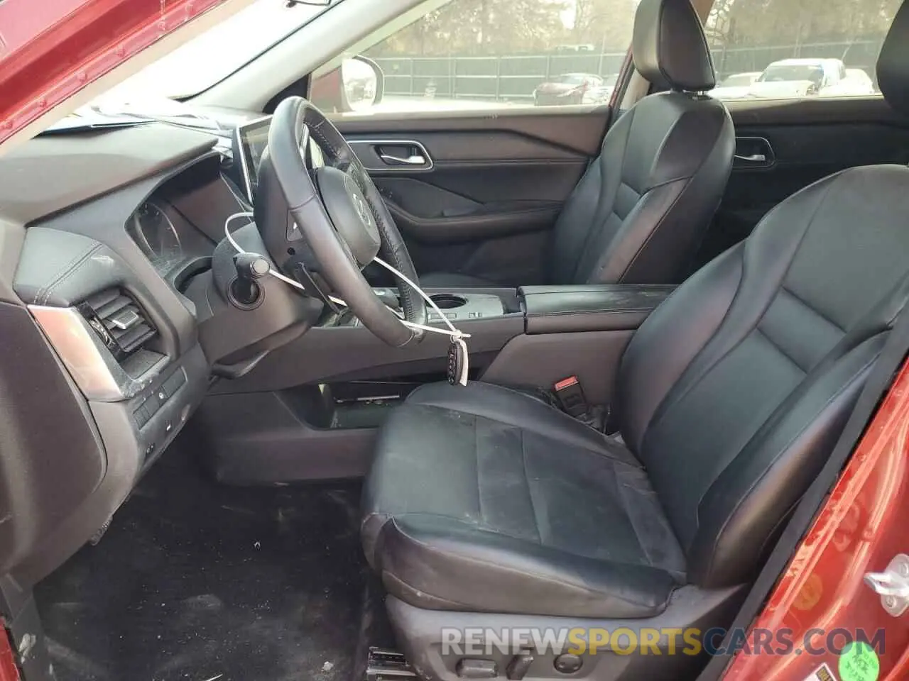7 Фотография поврежденного автомобиля 5N1AT3BA6MC798815 NISSAN ROGUE 2021