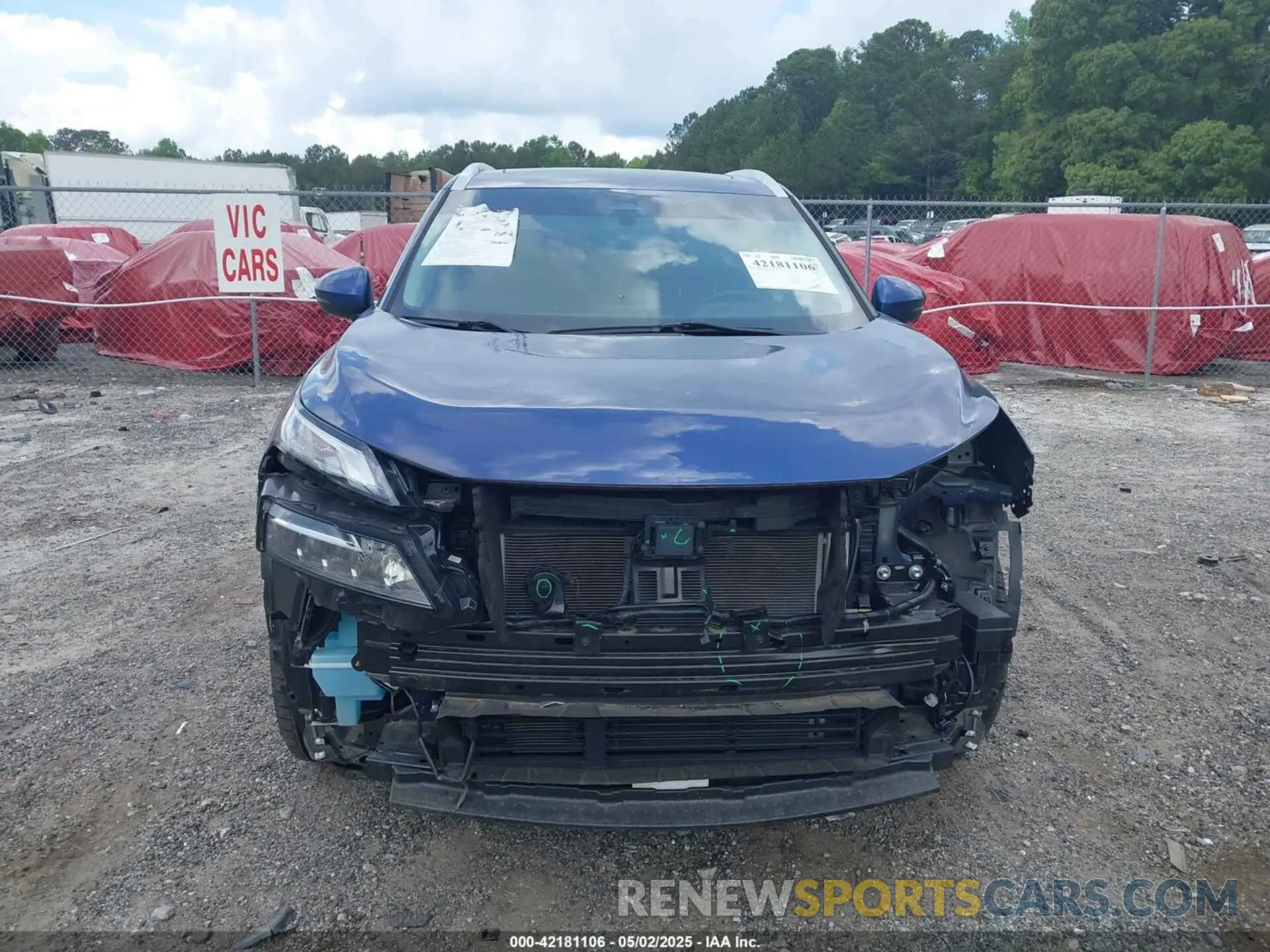 13 Photograph of a damaged car 5N1AT3BA6MC810252 NISSAN ROGUE 2021